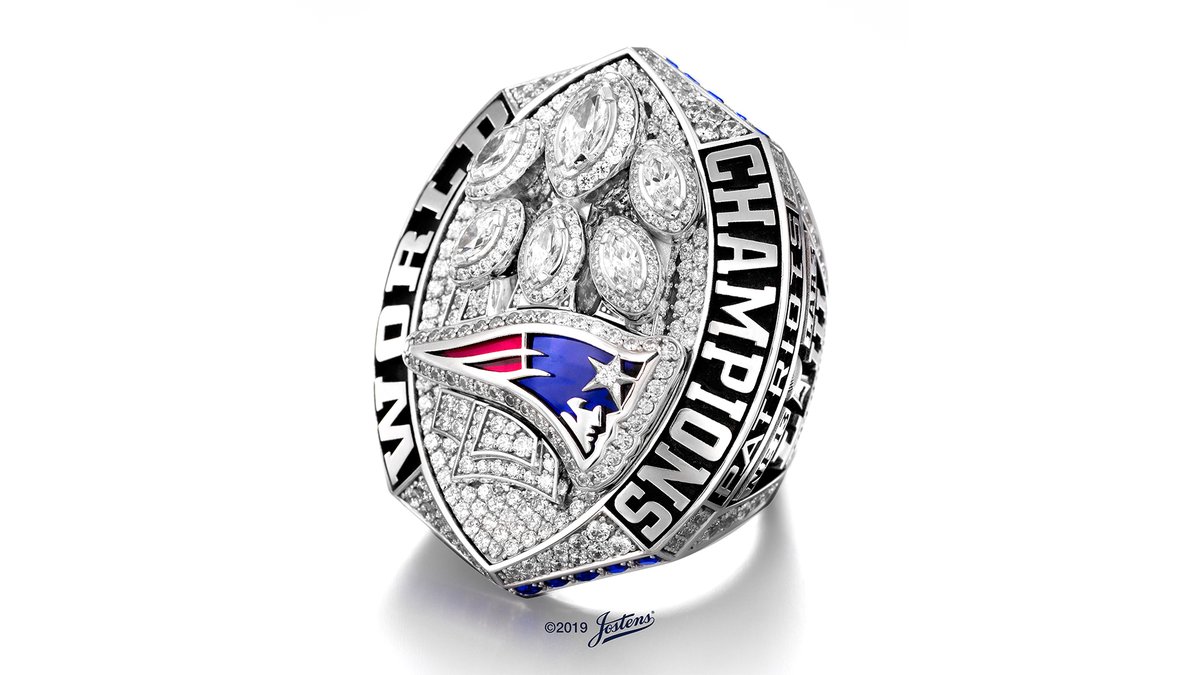 Patriots show off dazzling Super Bowl LIII ring with 422 diamonds