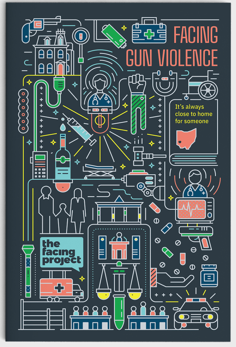 A new book, "Facing Gun Violence: It’s Always Close to Home for Someone," will be released Aug.1 on Amazon.