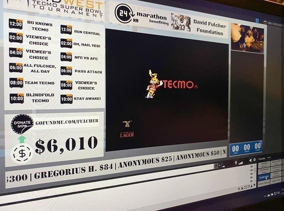 Tecmo Bowl video game event raises record amount for David Fulcher