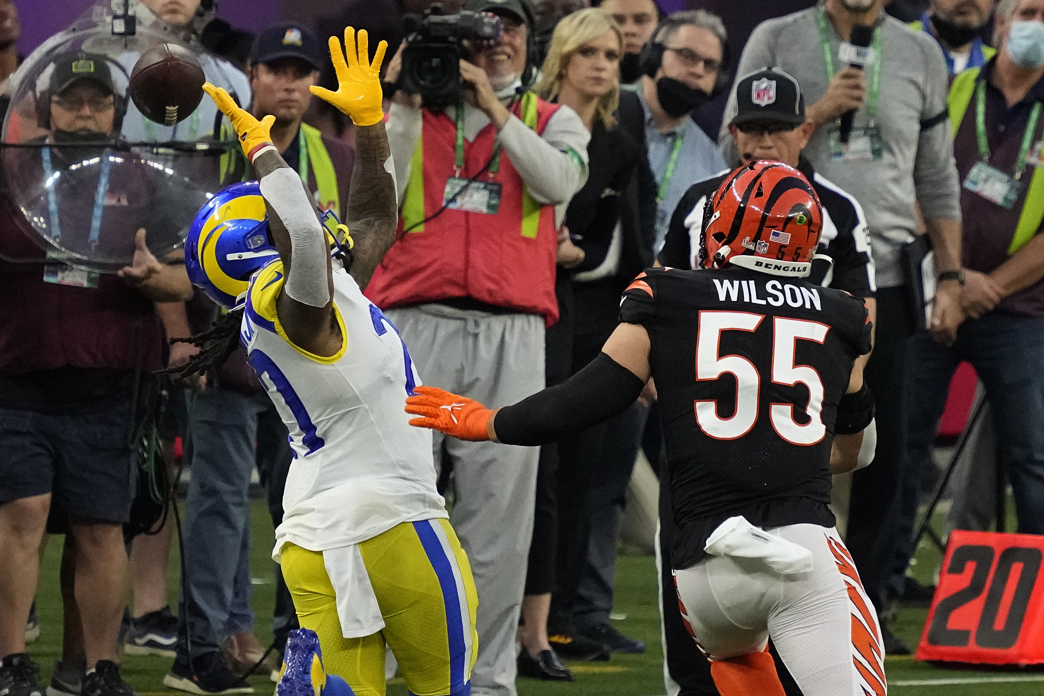 Logan Wilson's interception sets up Bengals' game-winning field goal