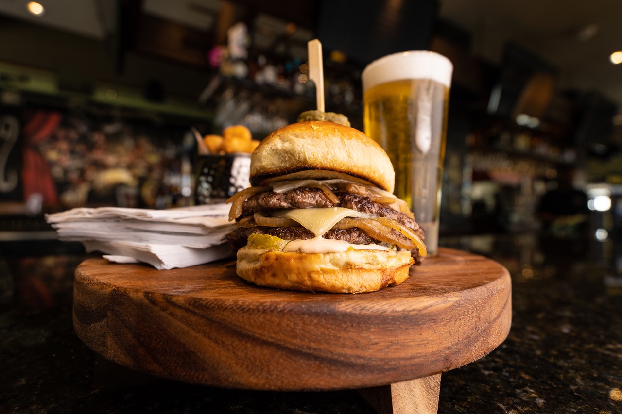 The second annual Dayton Burger Week begins on Aug. 5. Pictured: a burger from Bar Louie.