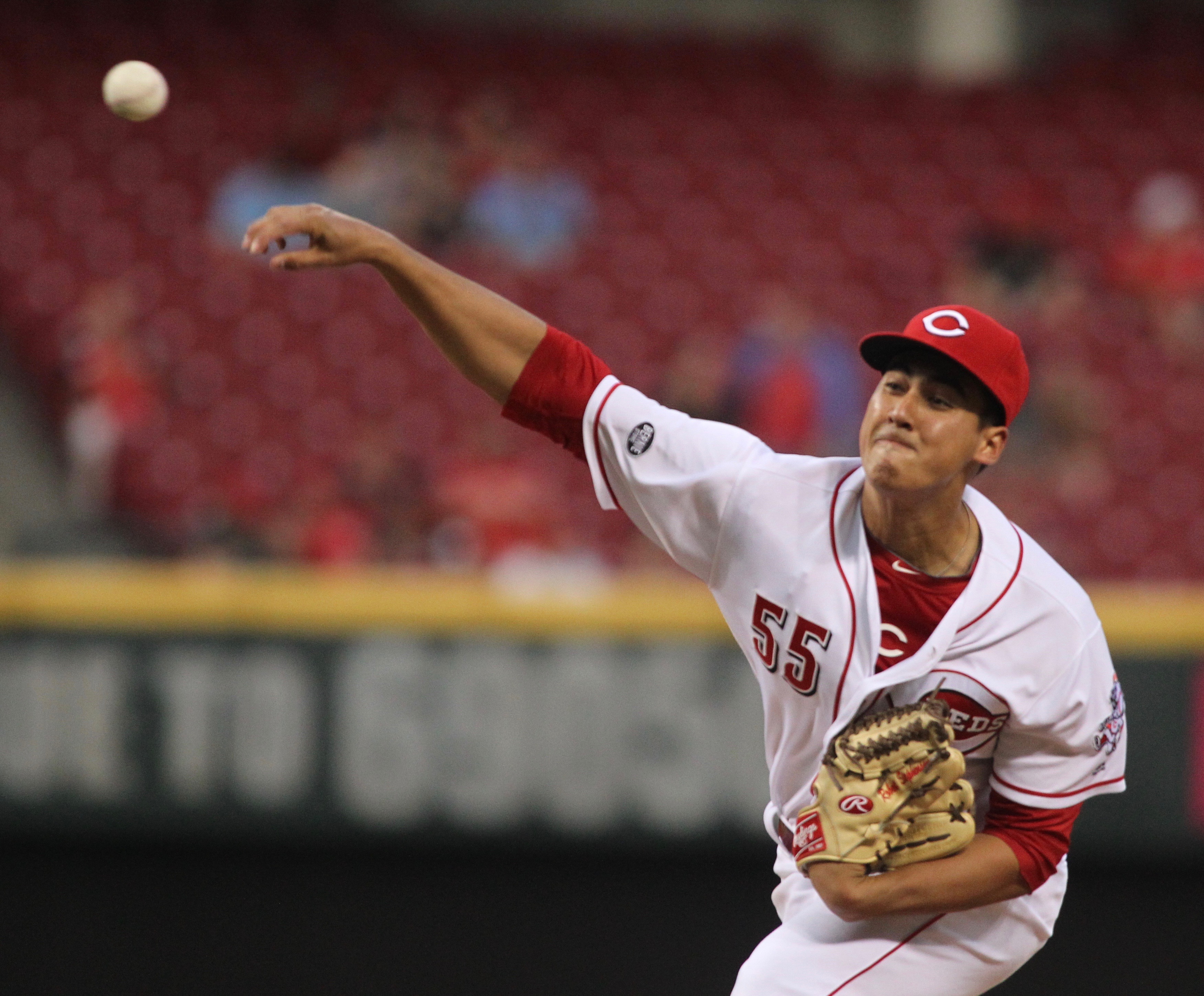 Robert Stephenson and Sal Romano are competing for spots in the