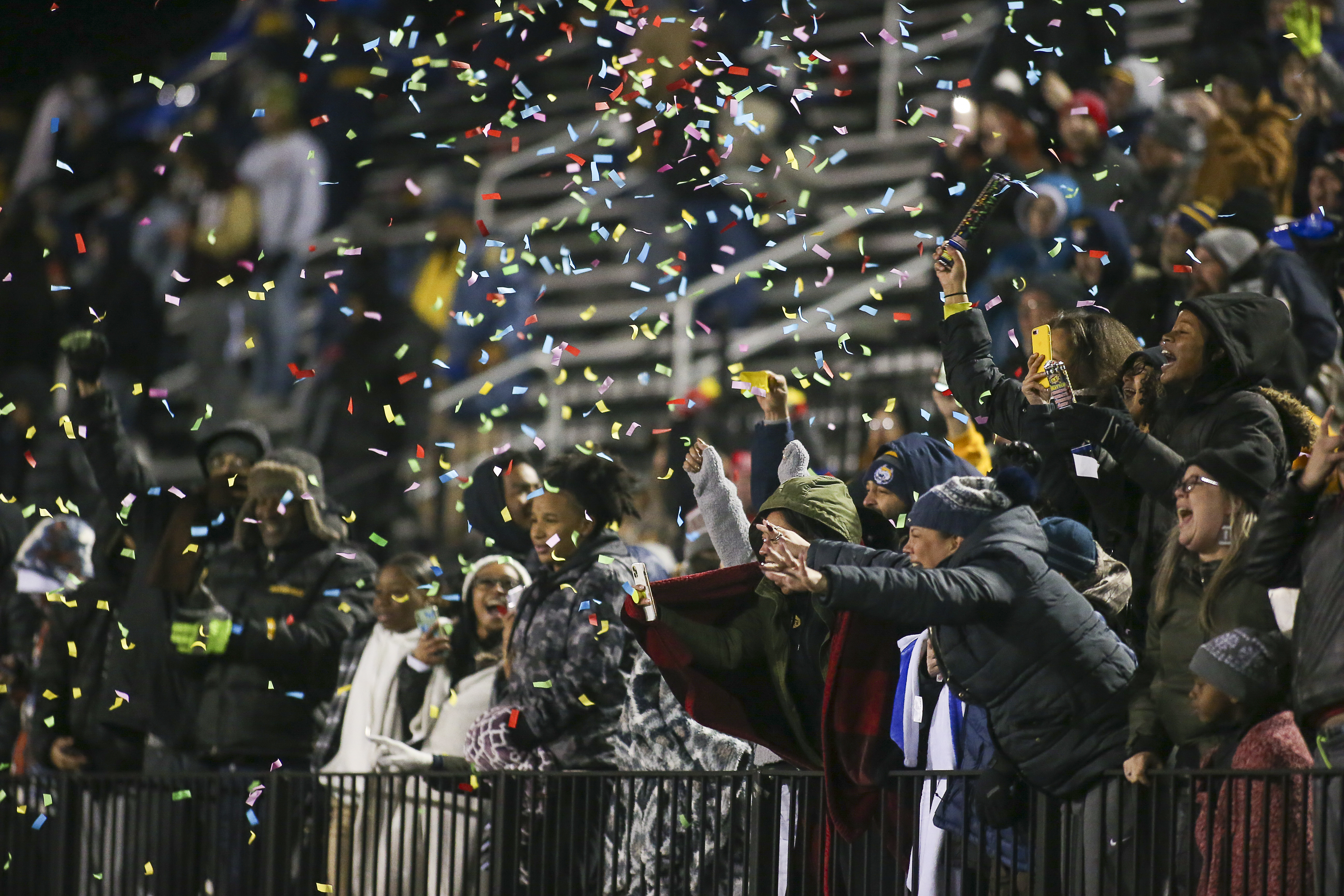 Springfield defeated Moeller 22-21 in a Division I state semifinal at Sidney High School on Friday, Nov. 26, 2021. Michael Cooper/CONTRIBUTED