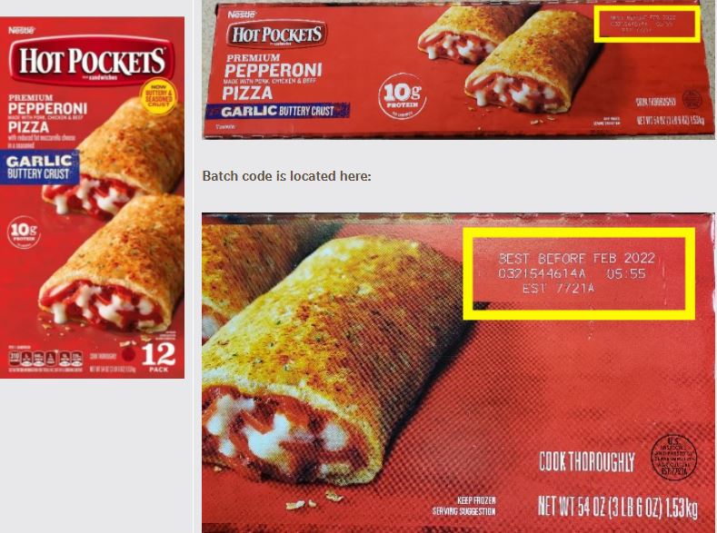 Glass and plastic' bits found in recalled Hot Pockets