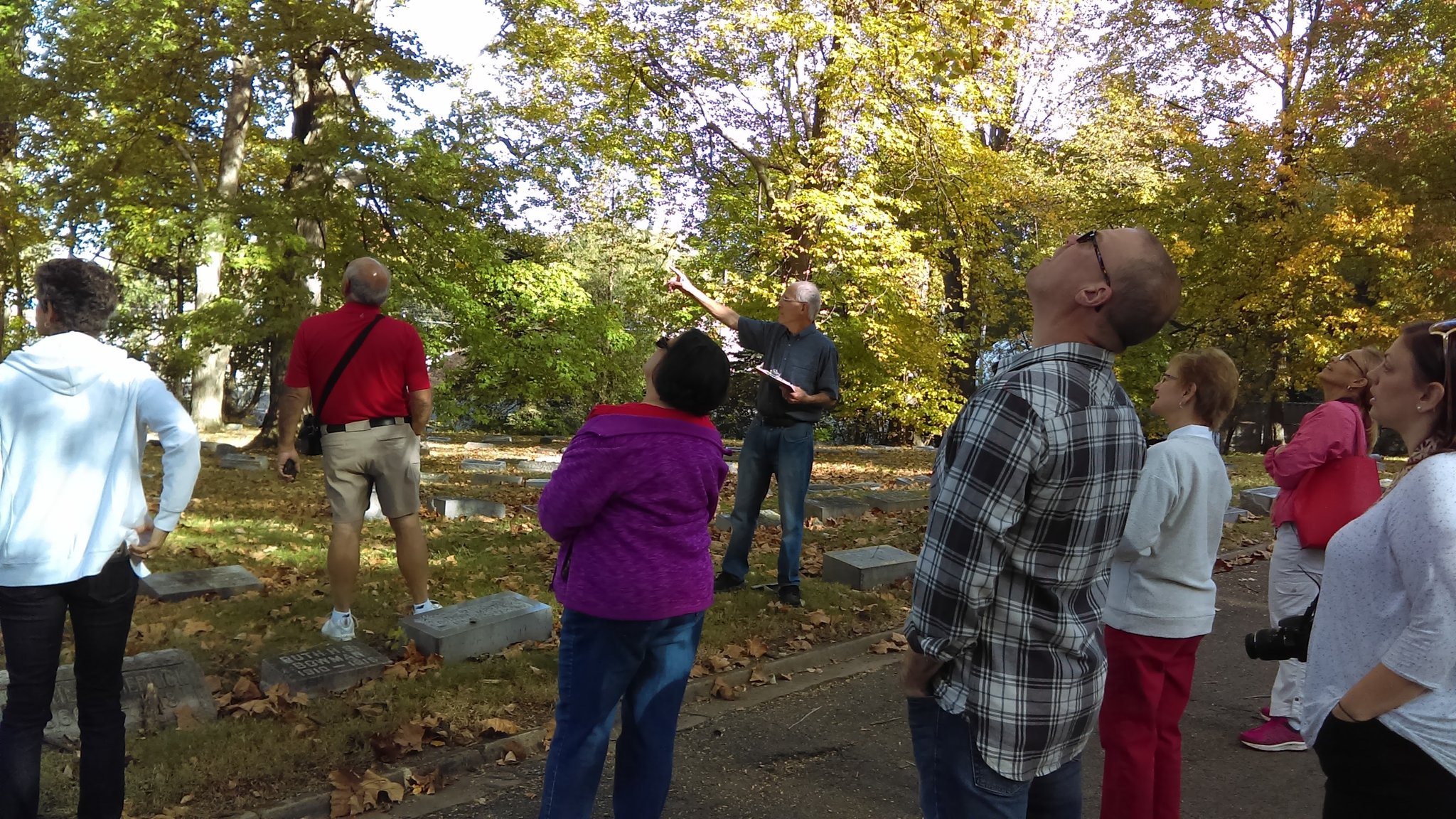 History meets fitness at Woodland Cemetery. CONTRIBUTED