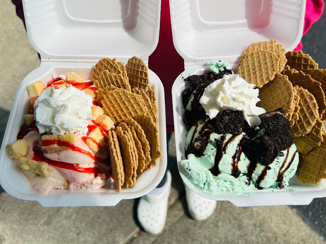 Where you can find ice cream nachos in Dayton, New Carlisle