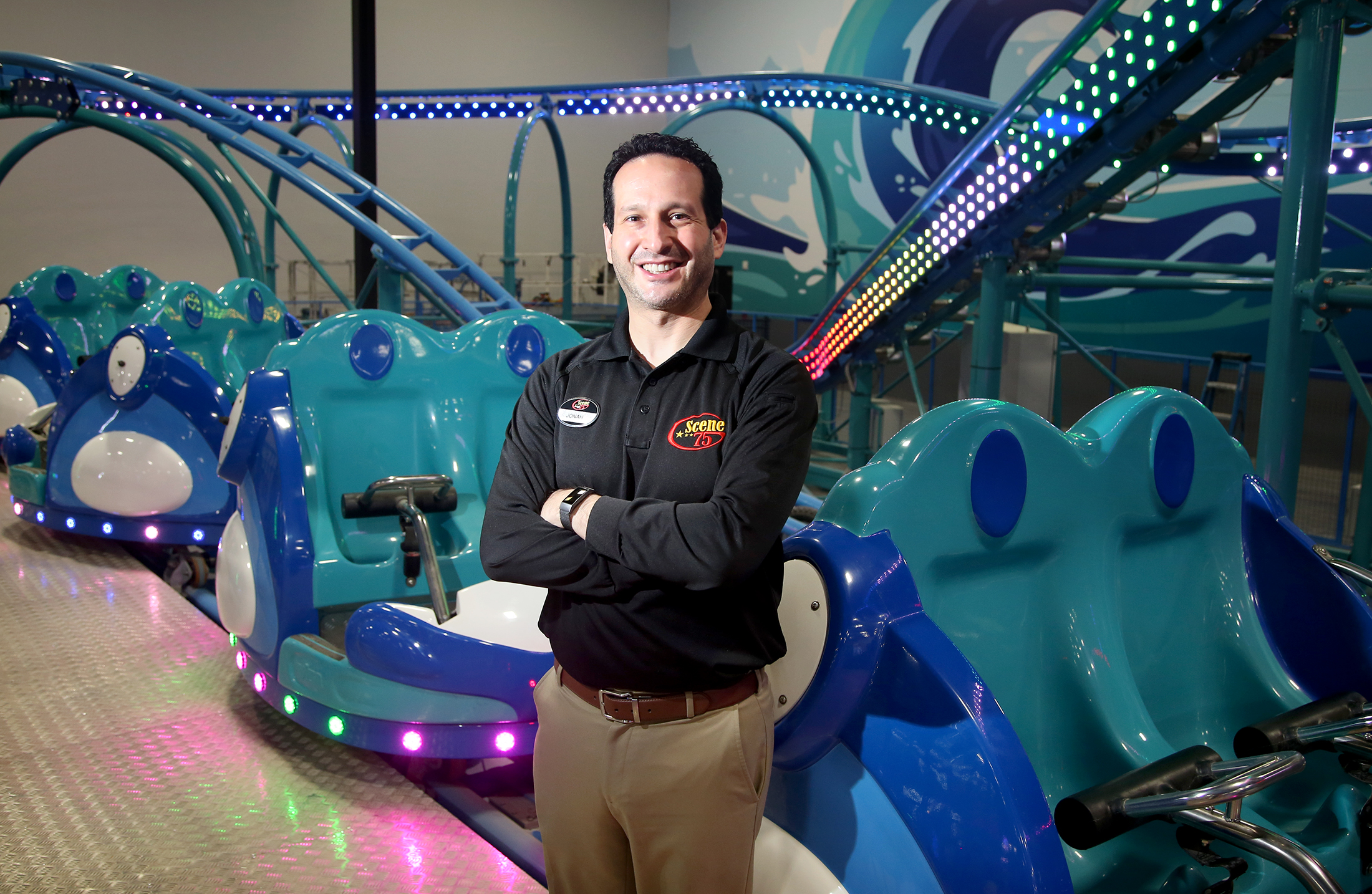 Jonah Sandler, the founder and chief entertainment officer of Scene75. LISA POWELL / STAFF