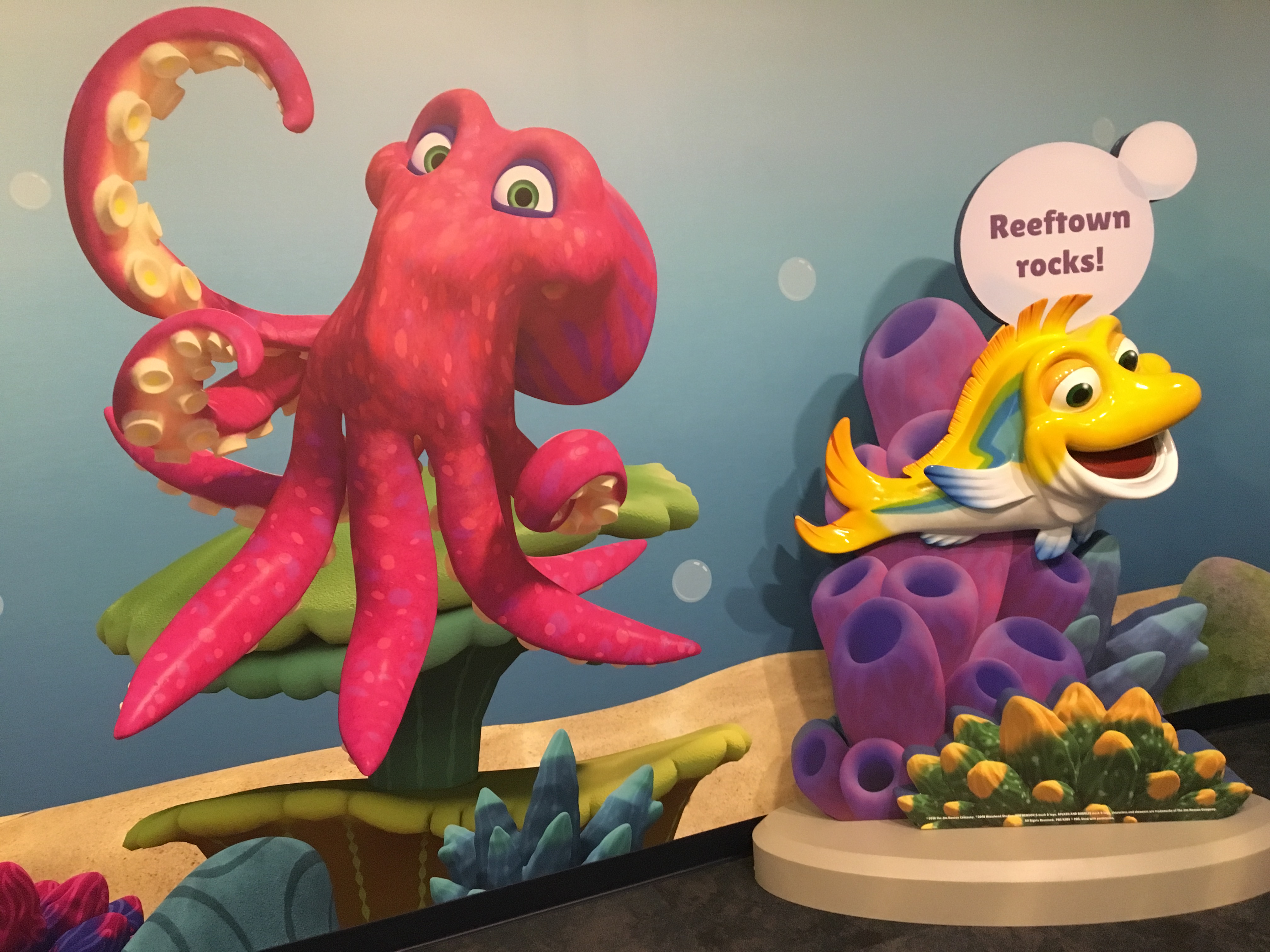 Jim Henson’s Splash and Bubbles Reeftown Adventure is now open and provides an indoor space for kids to play and learn as they explore environments from the popular kids’ TV show, “Splash and Bubbles.” CONTRIBUTED