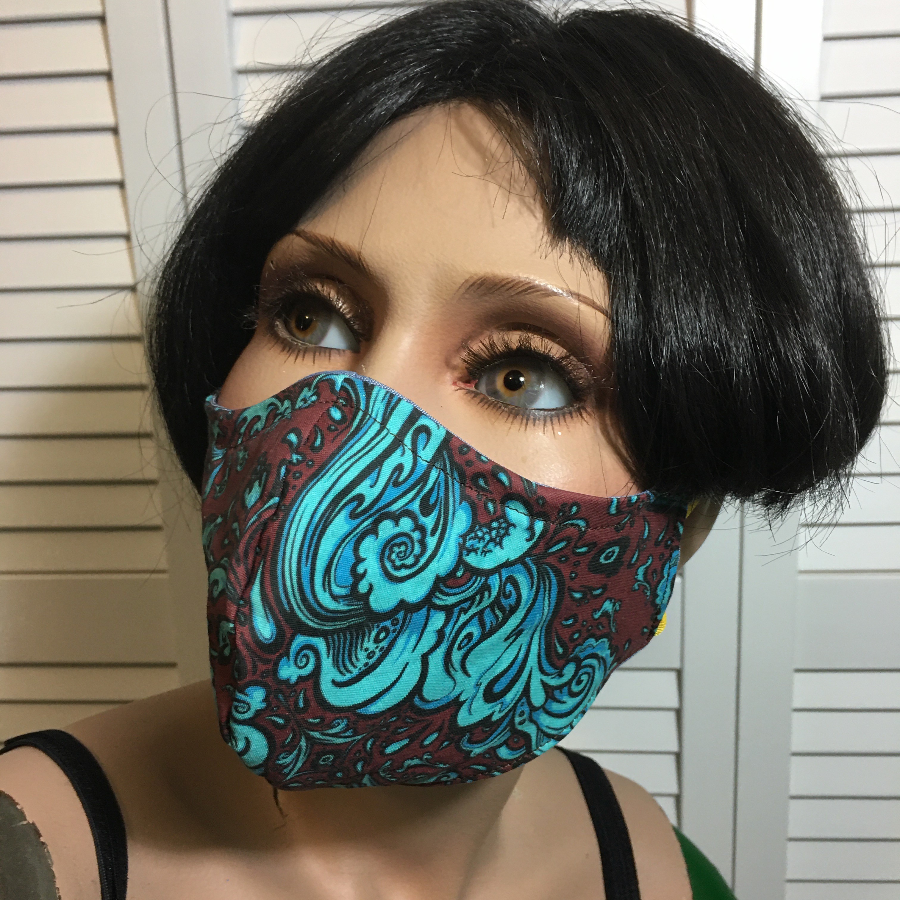 Amy Kollar Anderson has been making usable masks since the beginning of the pandemic. CONTRIBUTED