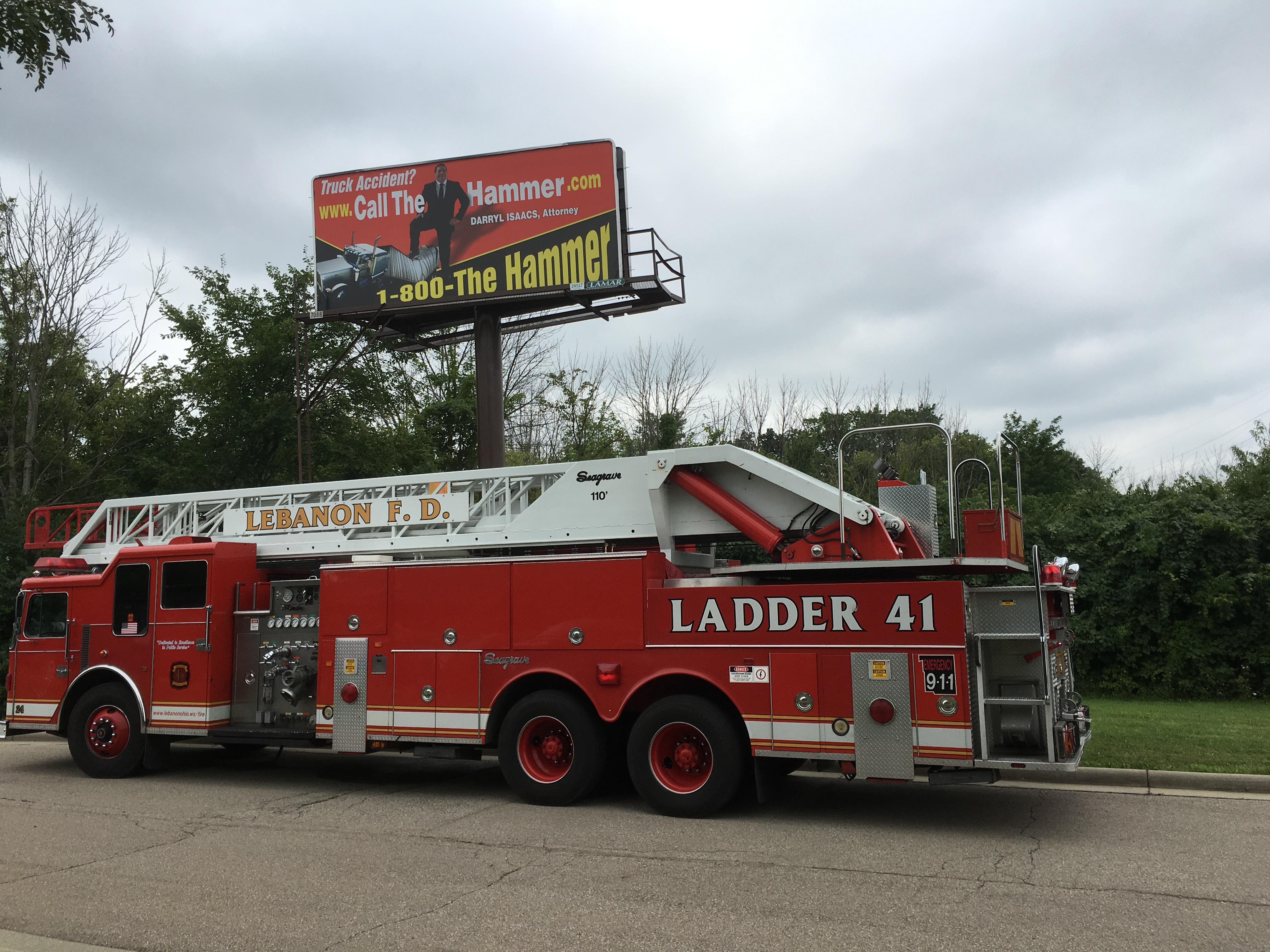 Parked next to this at Kroger(Lebanon and Legacy)…I live down the street  from The Star and the fire department on Warren has the coolest fire  truck…always forget to take a pic for