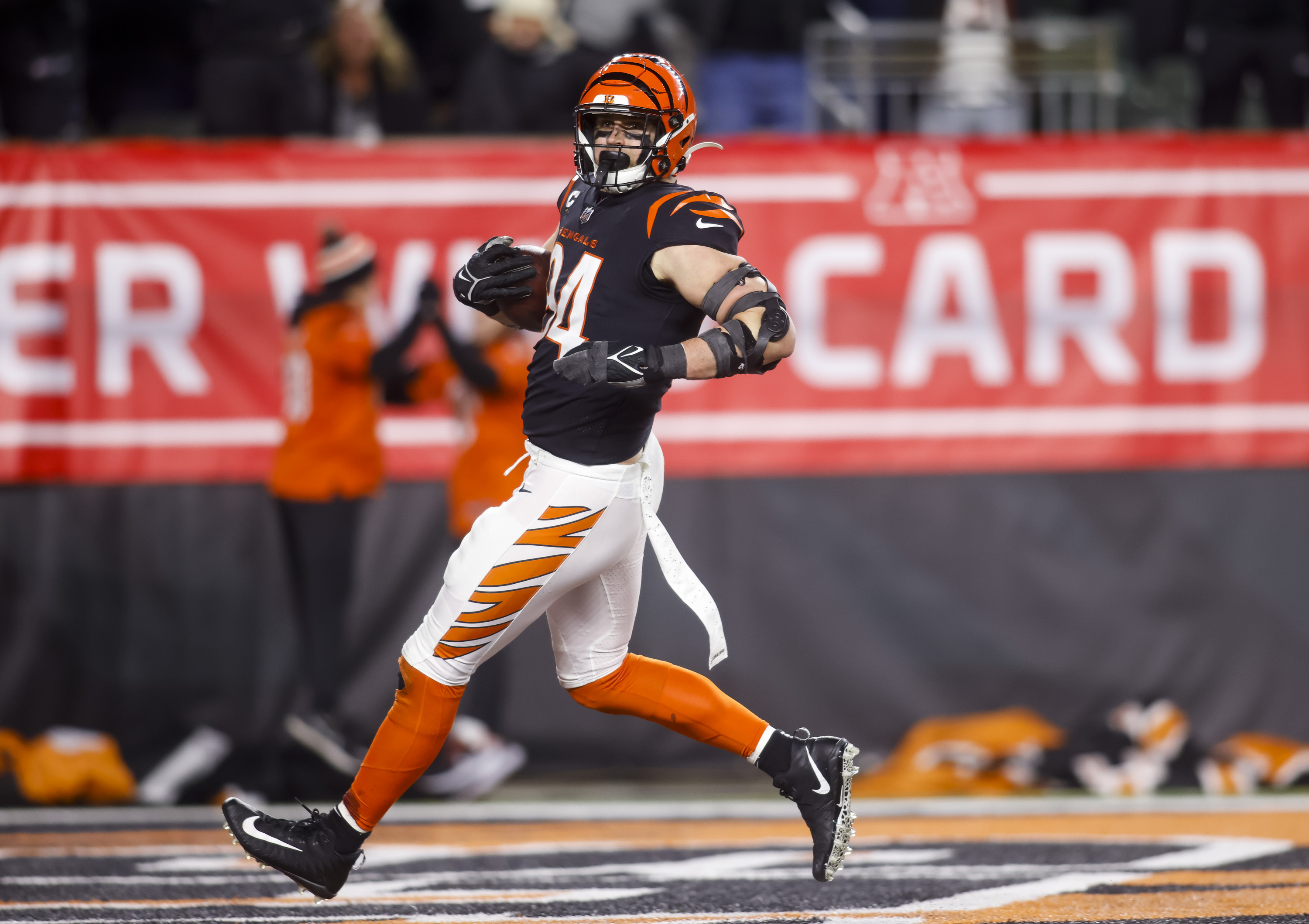 NFL Play of the Year: Sam Hubbard scores longest fumble return in playoff  history to secure Bengals win vs. Ravens