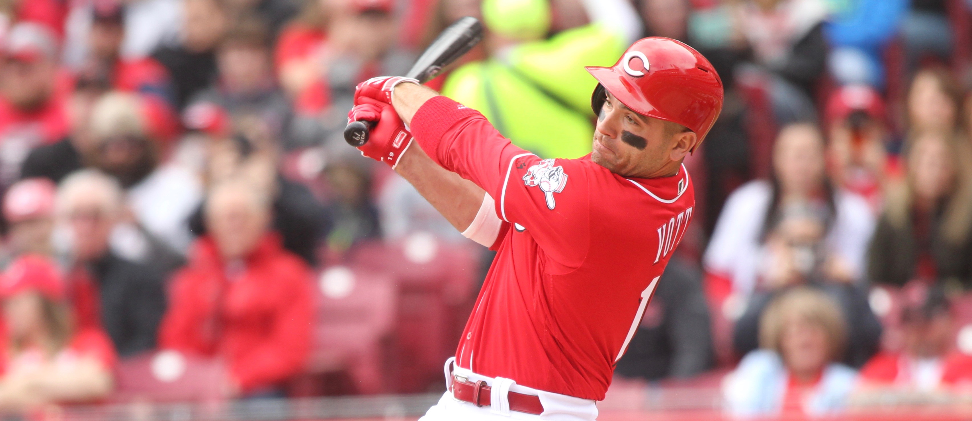 Joey Votto goes deep in his FIRST GAME in over 11 months 