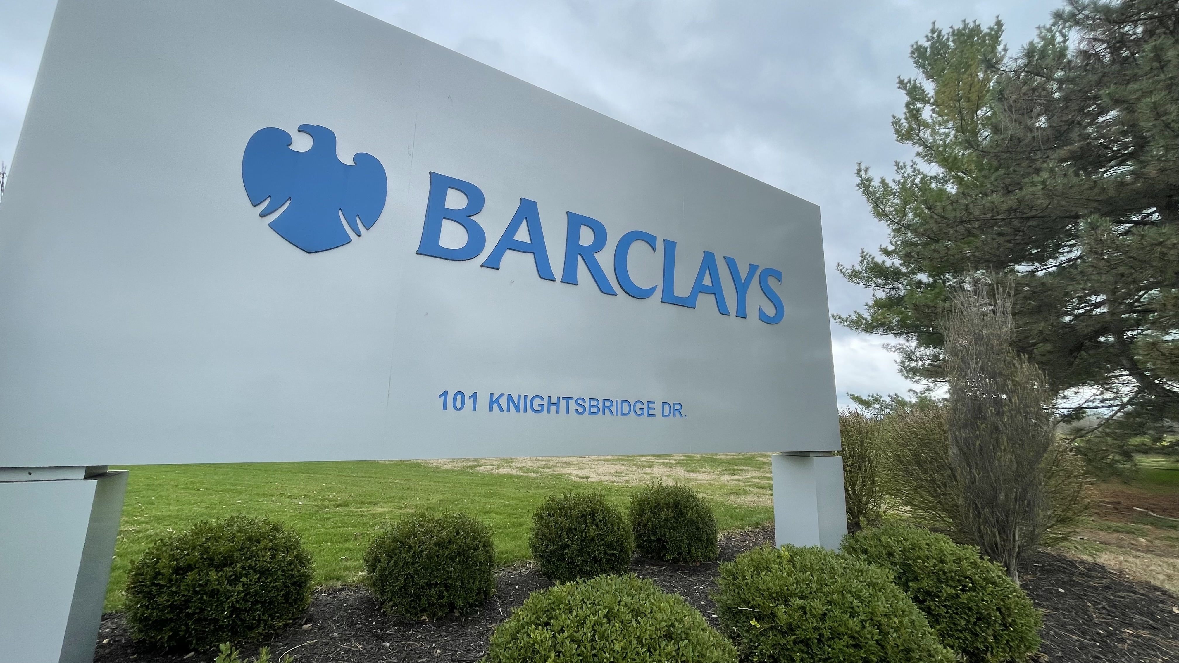 Barclays which has a contact center on Knightsbridge Drive in Hamilton is looking to hire 1,000 jobs nationwide and a significant number of those jobs could land in Hamilton. MICHAEL D. PITMAN/STAFF