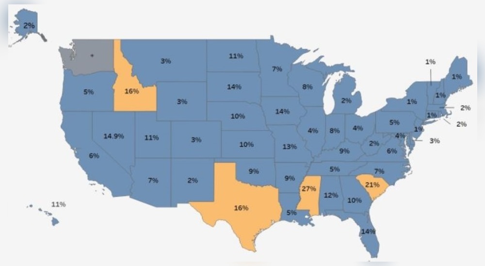 Coronavirus Ohio travel advisory lifts Florida and Nevada adds Texas