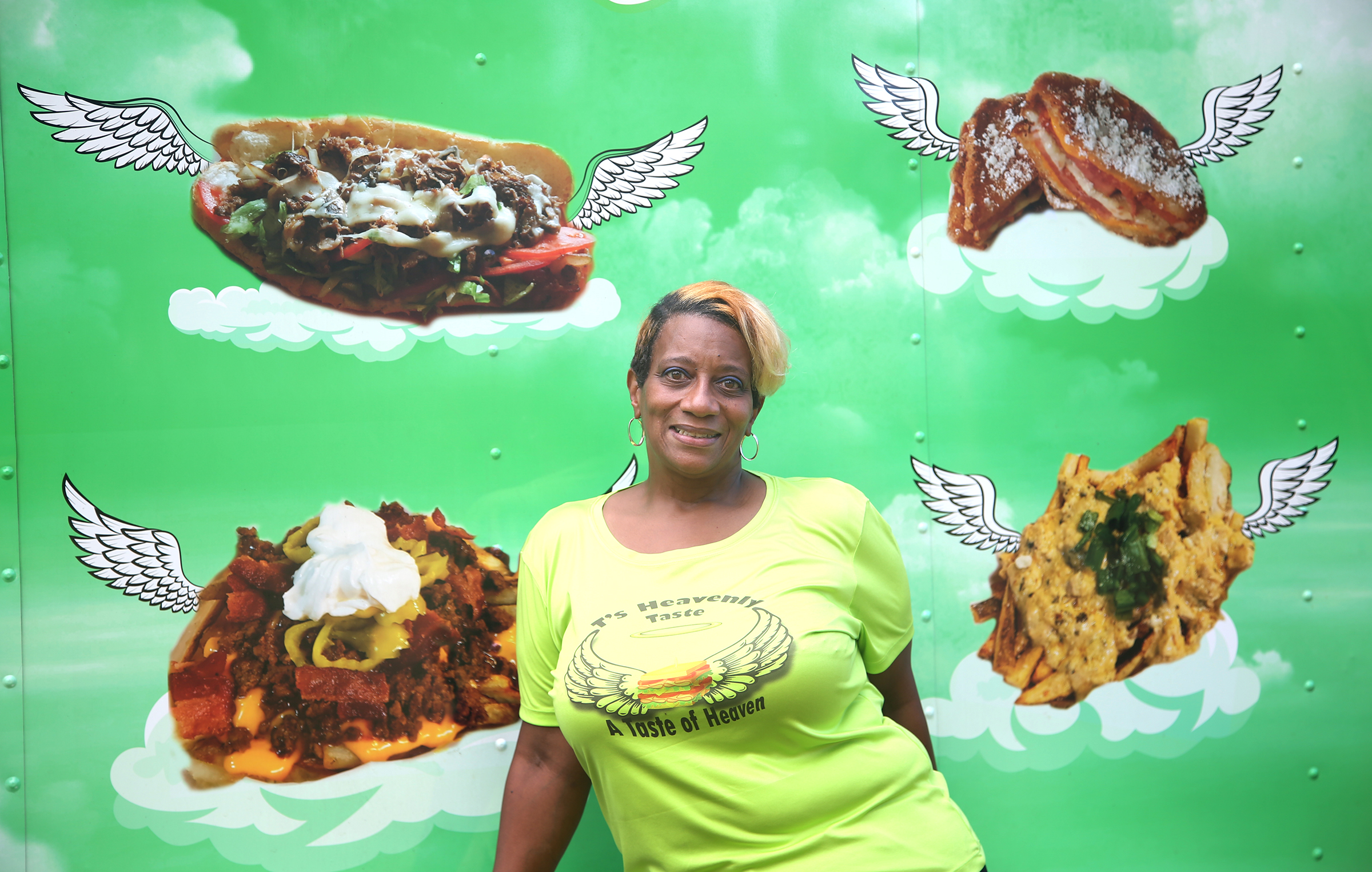 Terri Gates started her food truck, T's Heavenly Taste, in 2018. LISA POWELL / STAFF
