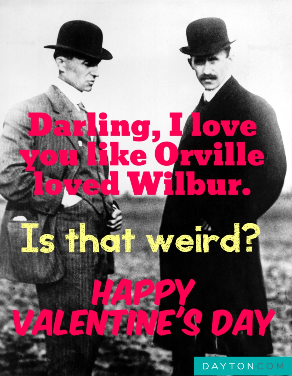 Dayton is for lovers. Here are some Dayton area themed Valentine's memes we came up with to prove it. Illustration by Amelia Robinson.