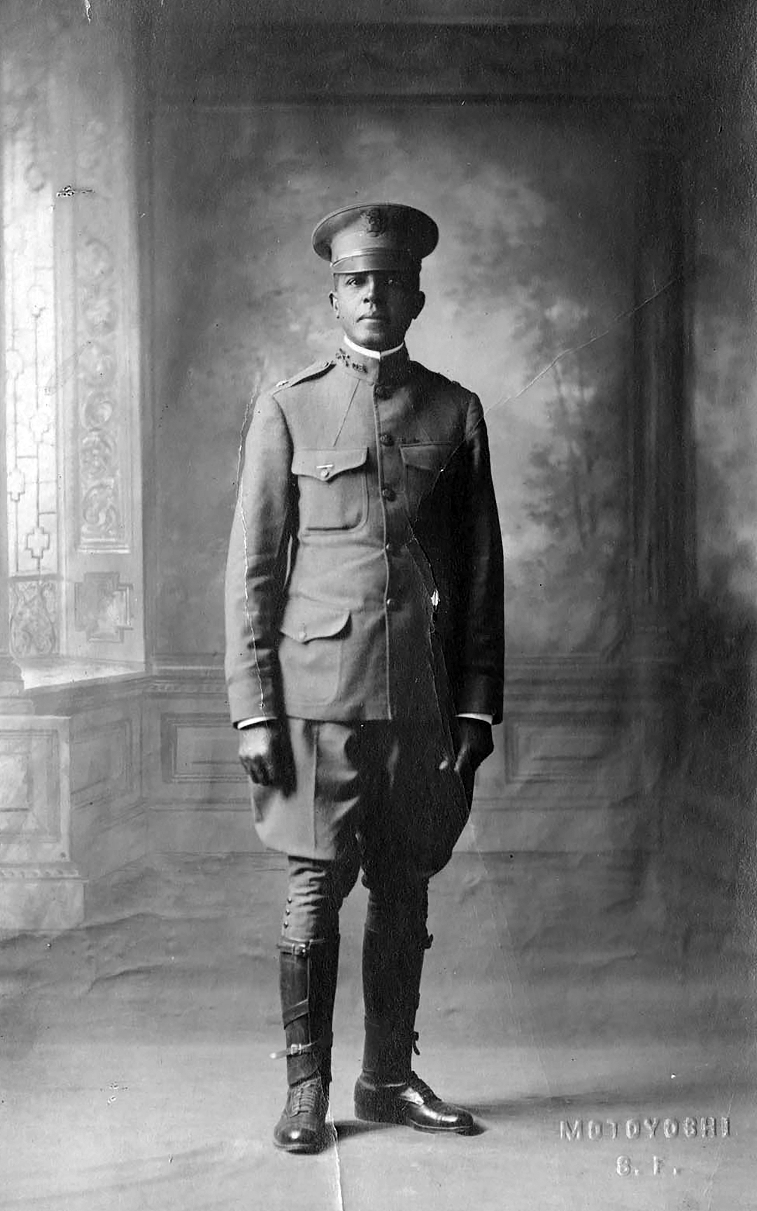 Col. Charles Young was born into slavery in 1864. He went on to be the third African-American to graduate from West Point and the first black man to become a colonel in the Army. PHOTO COURTESY OF THE NATIONAL AFRO-AMERICAN MUSEUM AND CULTURAL CENTER