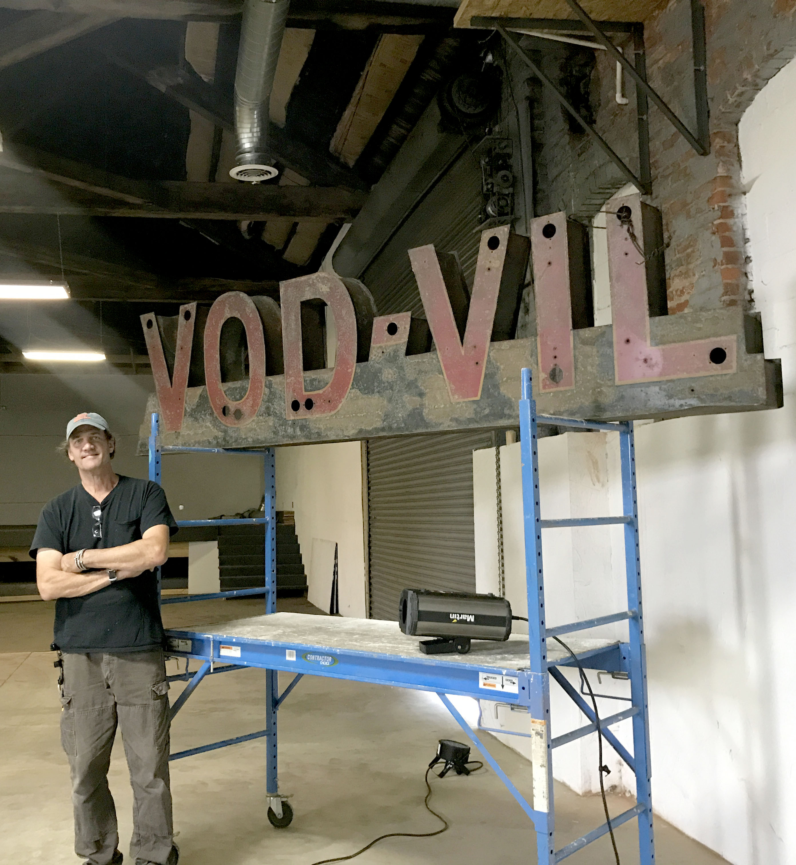 Carli and Hamilton Dixon are renovating their property at 905 E. Third St. for The Brightside Music and Event Venue. The space is in the same building as their Bloombeads by freezeframe. Hamilton Dixon is pictured.