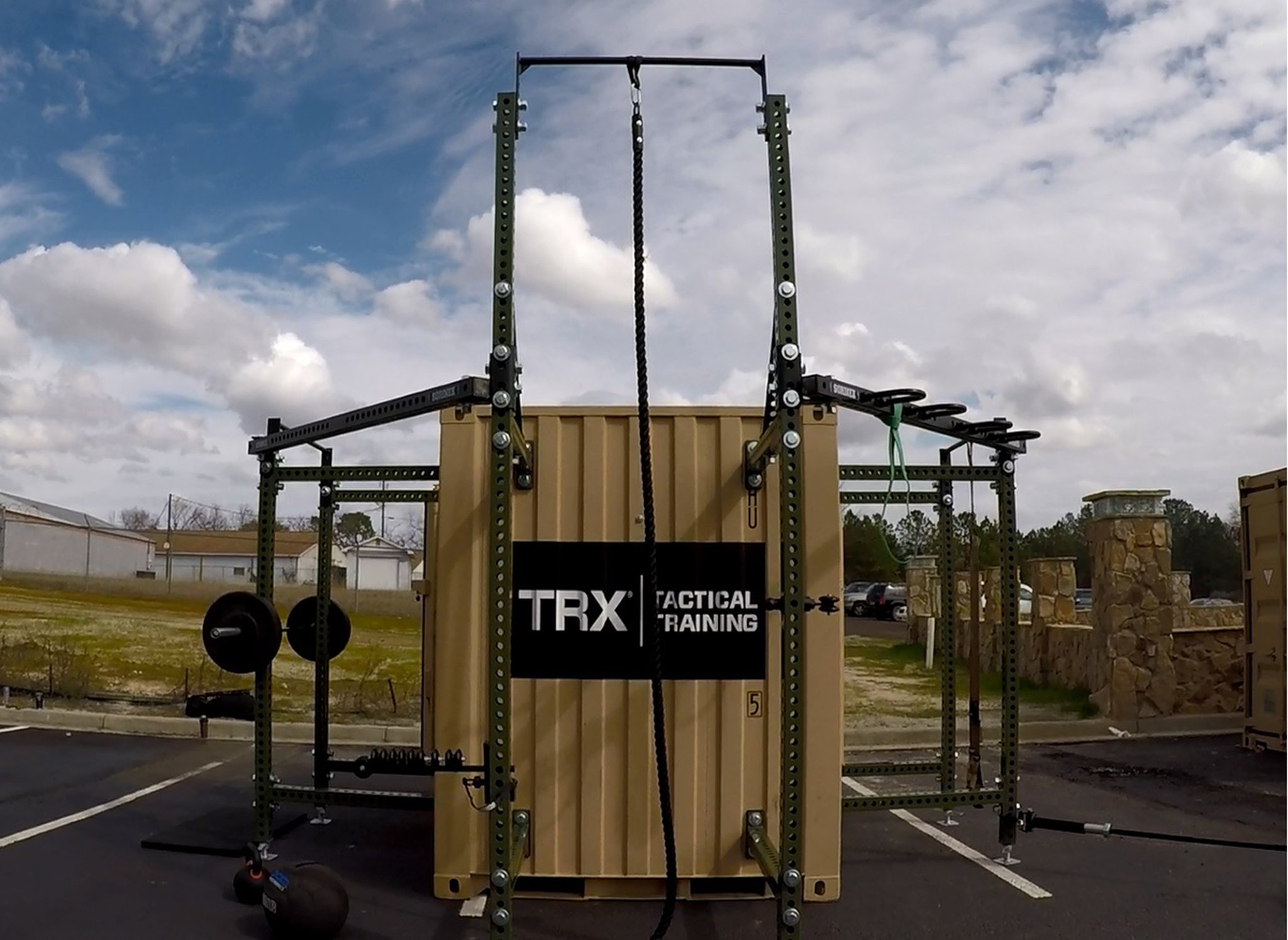 Tactical training locker to increase combat warrior fitness