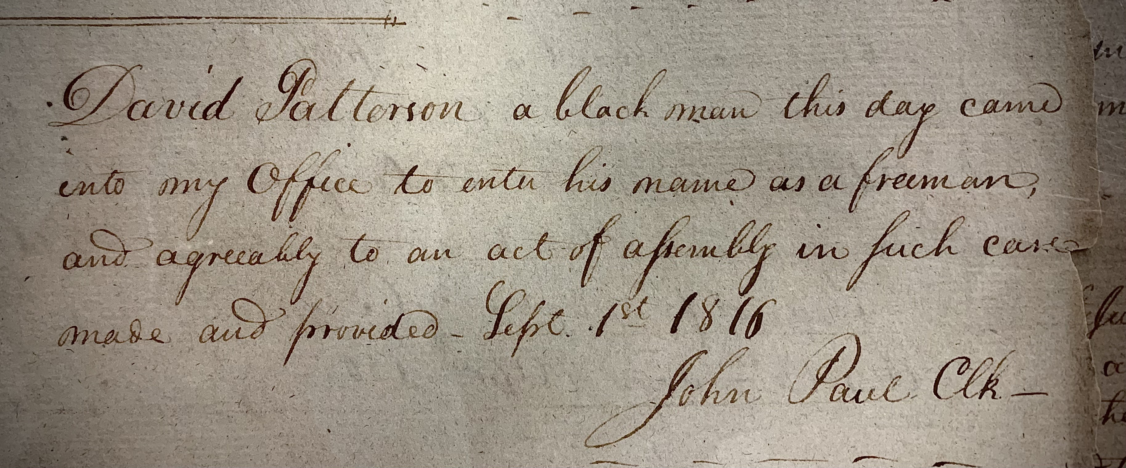 The court records of formerly enslaved black people who came to Greene County are of vital use to current residents and visitors researching their family history.  MARSHALL GORBYSTAFF