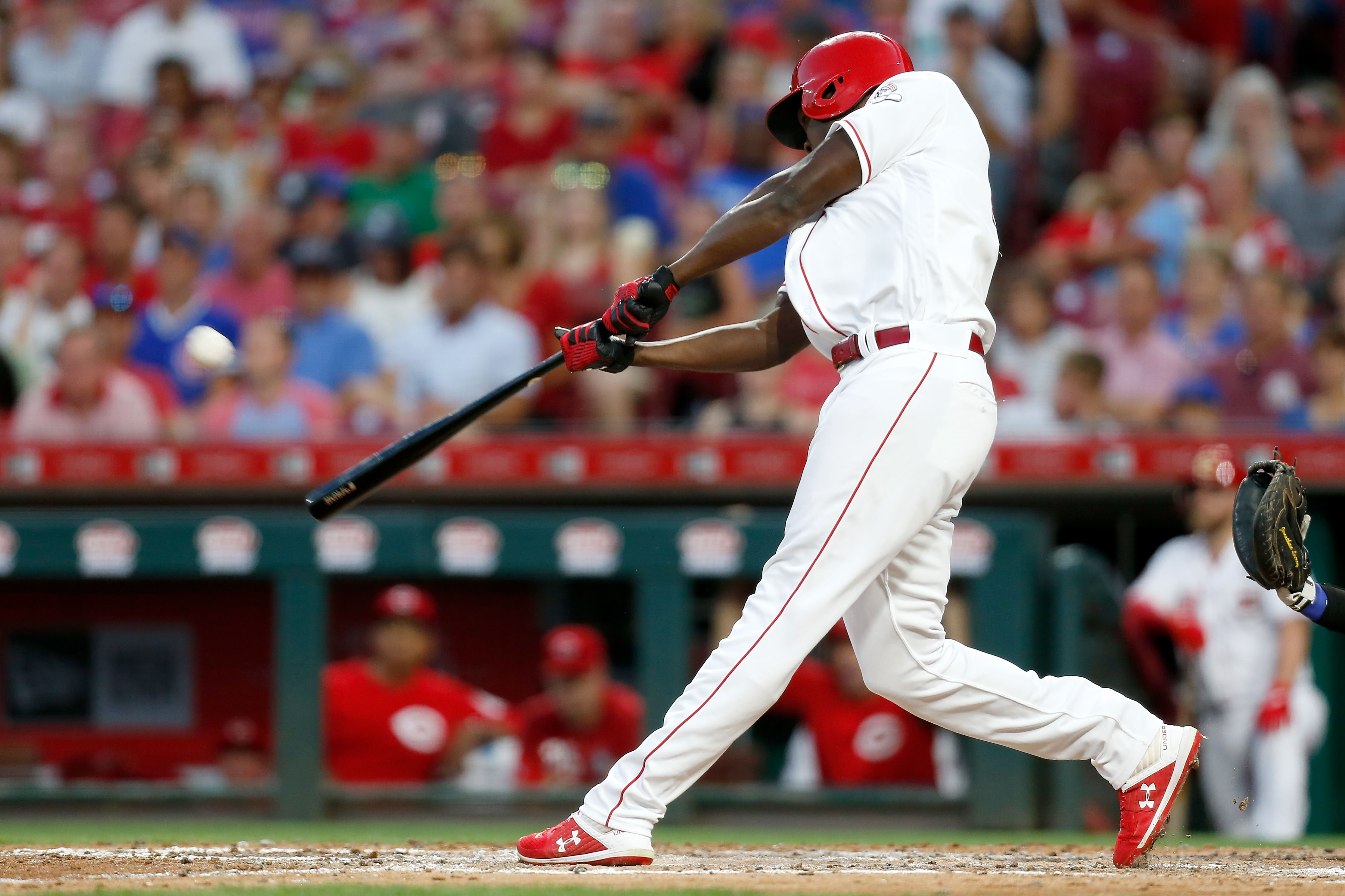 Reds prospect Aristides Aquino homers twice for Louisville on