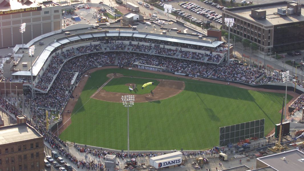 Running from - Dayton Dragons Professional Baseball Team