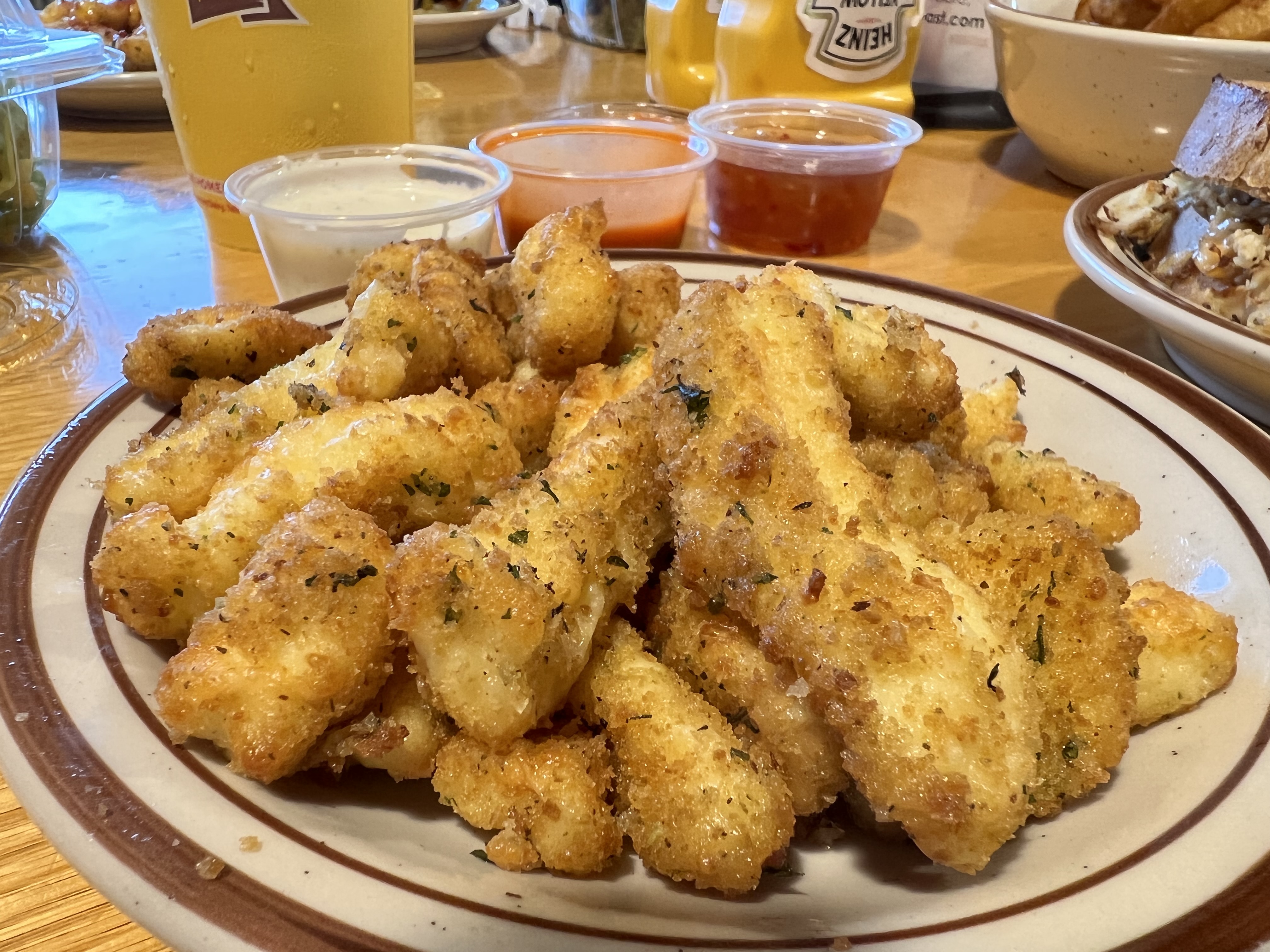 Young's Jersey Dairy cheese curds.