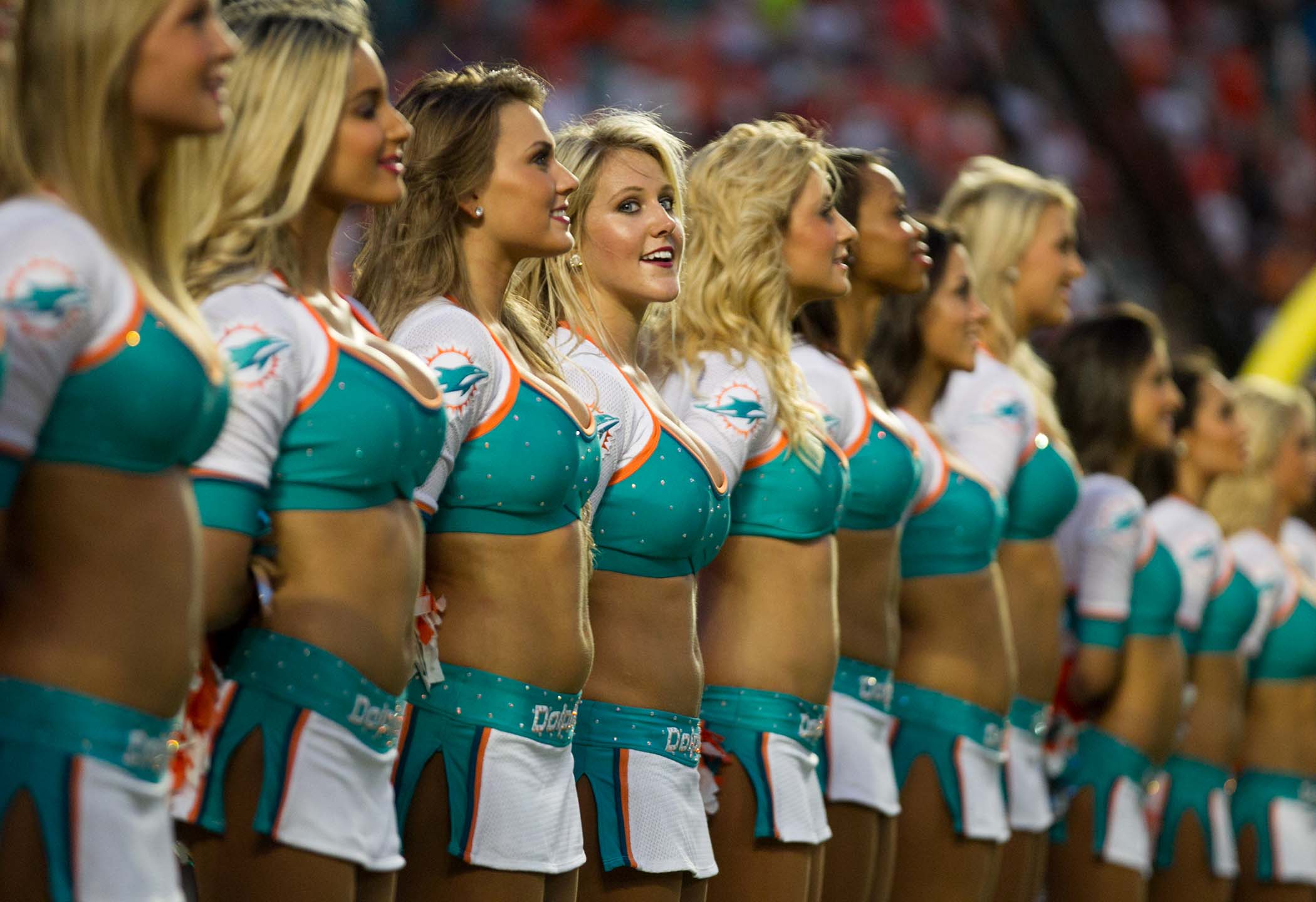 2013 Miami Dolphins cheerleaders