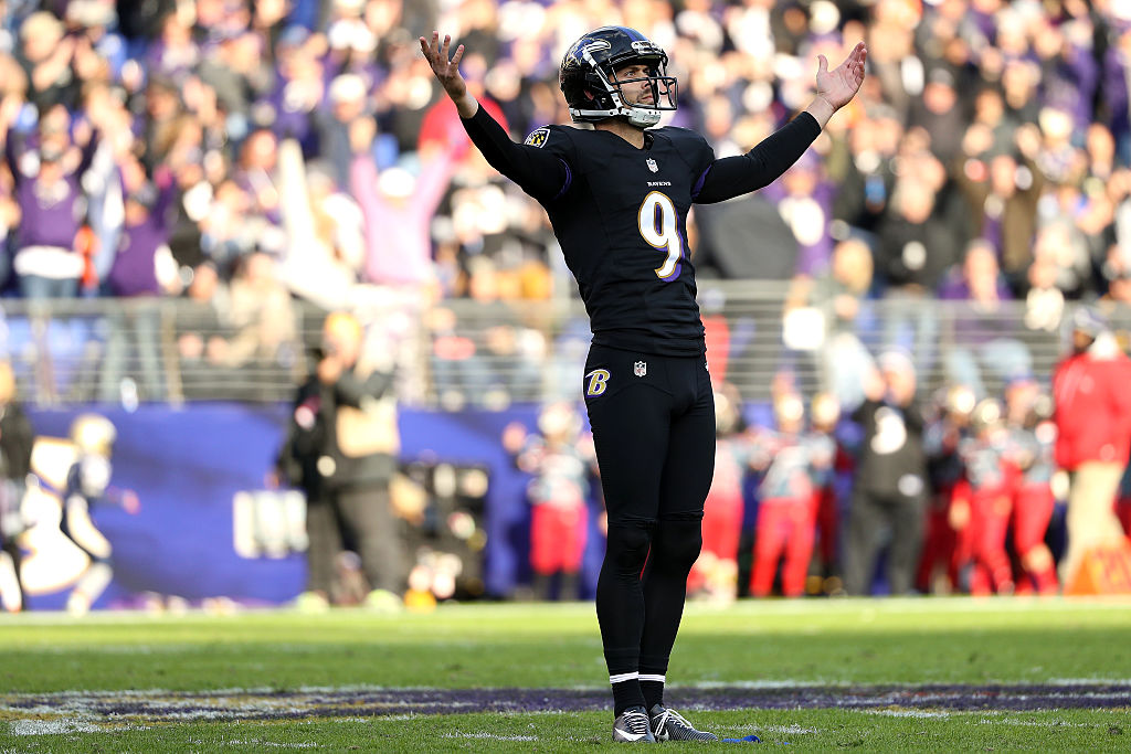 Baltimore Fishbowl  Ravens Kicker Justin Tucker Practiced with the Locals  Yesterday at Patterson Park 