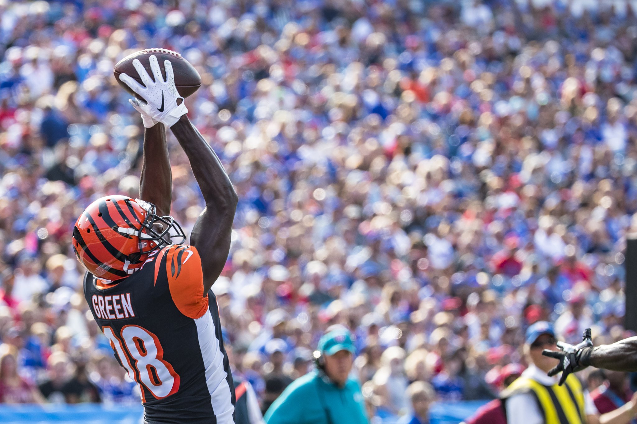 Cincinnati Bengals TD beats Baltimore Ravens: Andy Dalton to Tyler Boyd