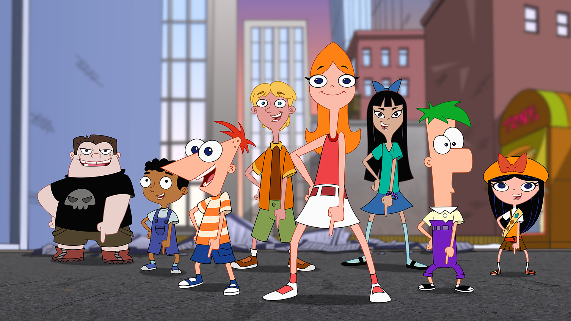 Finnis and ferb characters