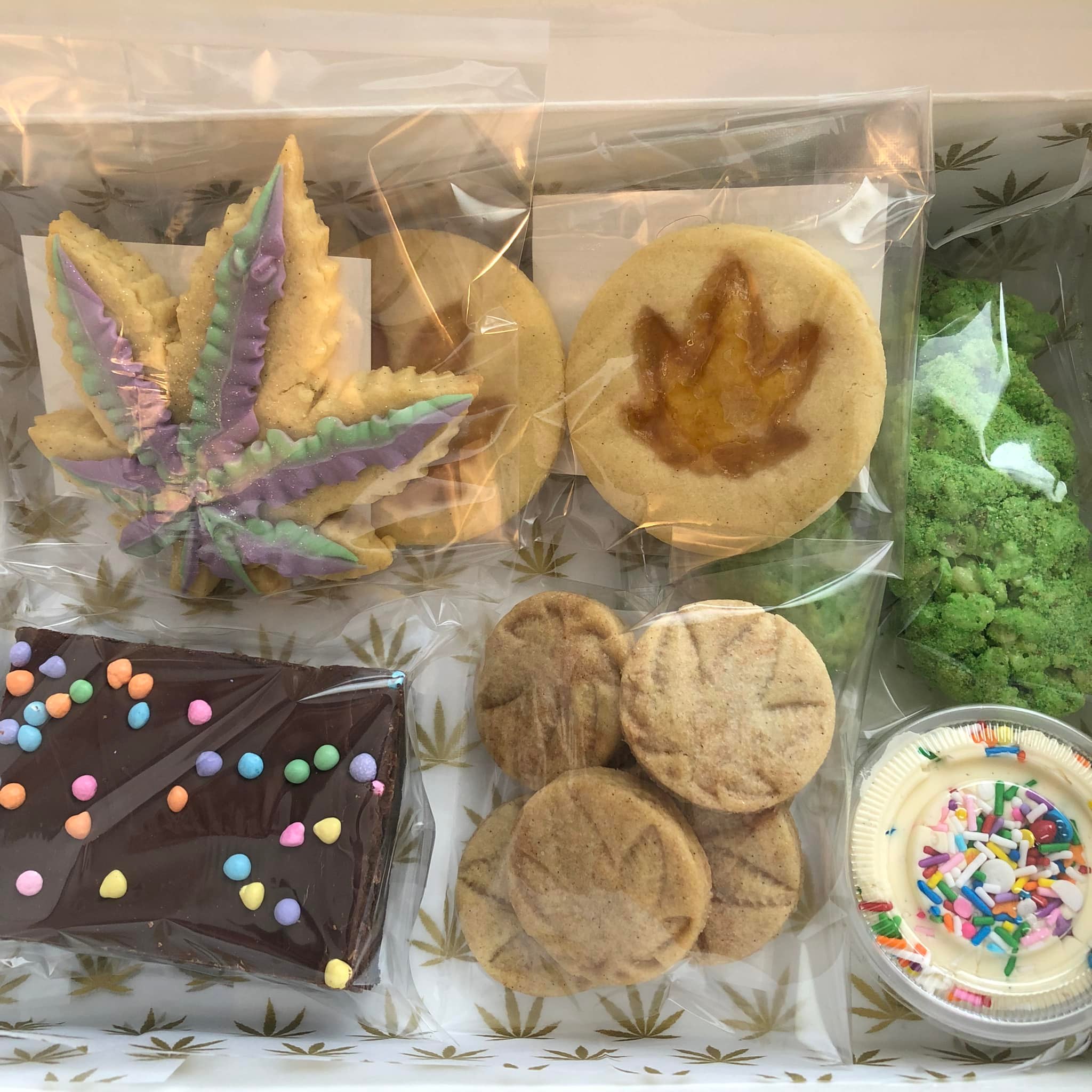 Weed Cookie Box 