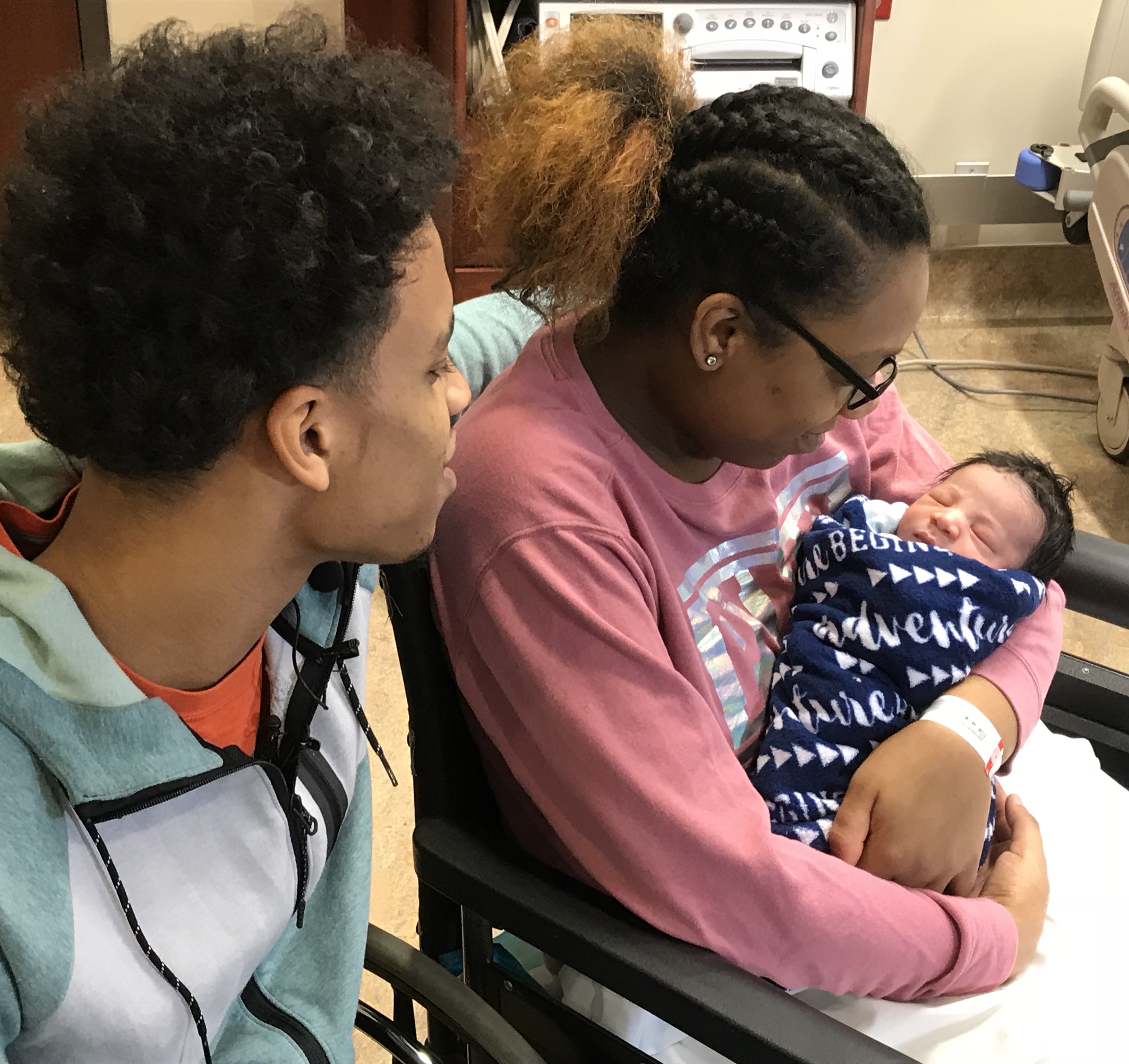 Newborn babies cheer on Bengals at Miami Valley Hospital South