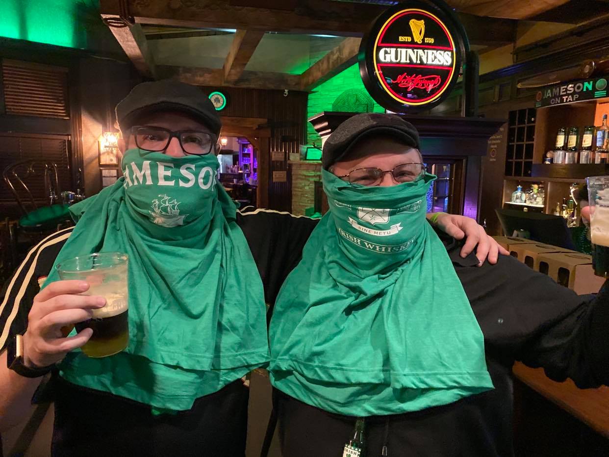 The Dublin Pub began serving a traditional Irish breakfast at 5:30 a.m. for carryout customers on St. Patrick's Day, March, 17, 2020. The Oregon District restaurant planned to delivery food, wine and beer to patron throughout the day. They could also carry it out or have it hopped to their car.