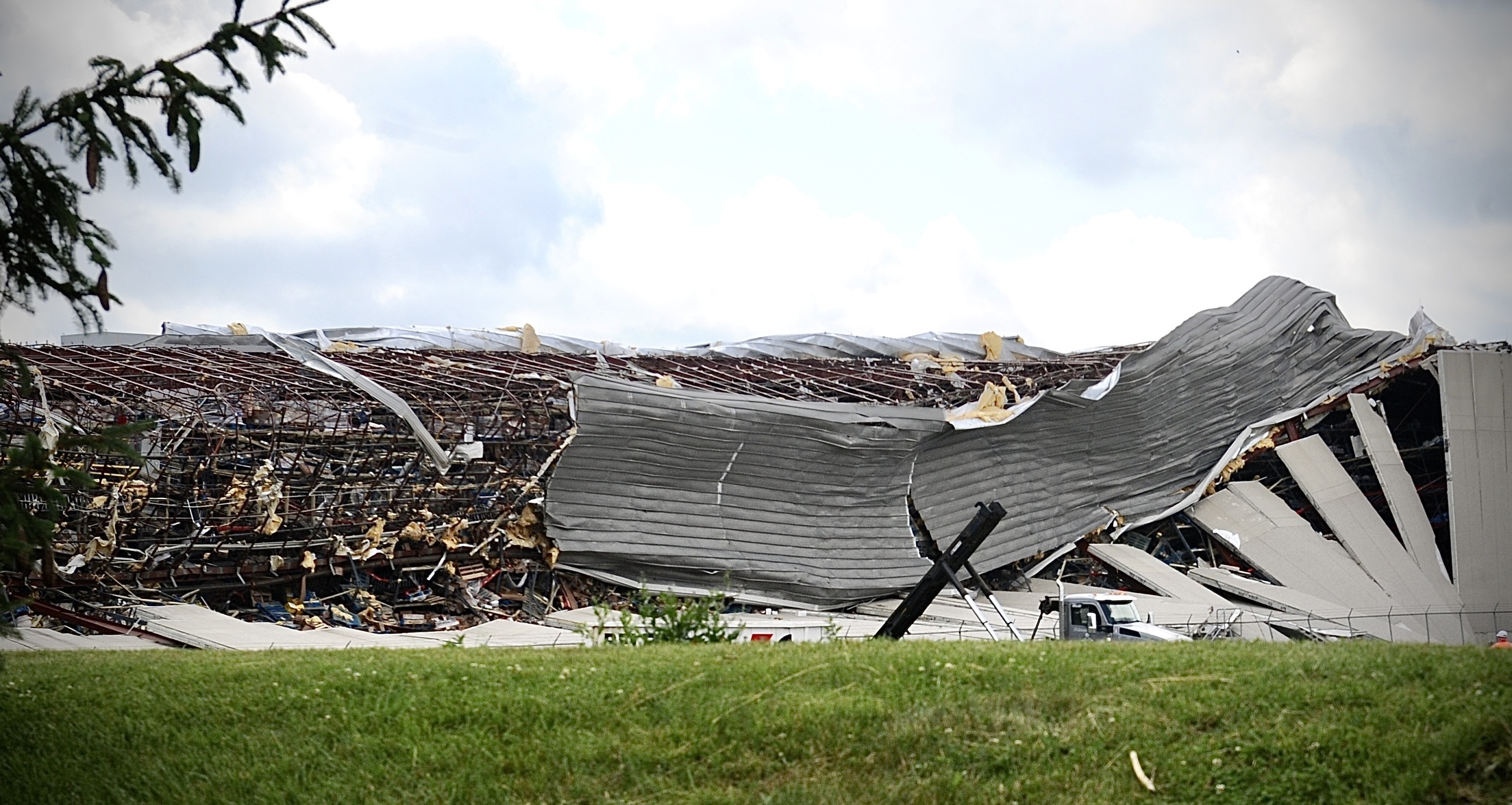 Meijer Distribution Center in Tipp City damaged