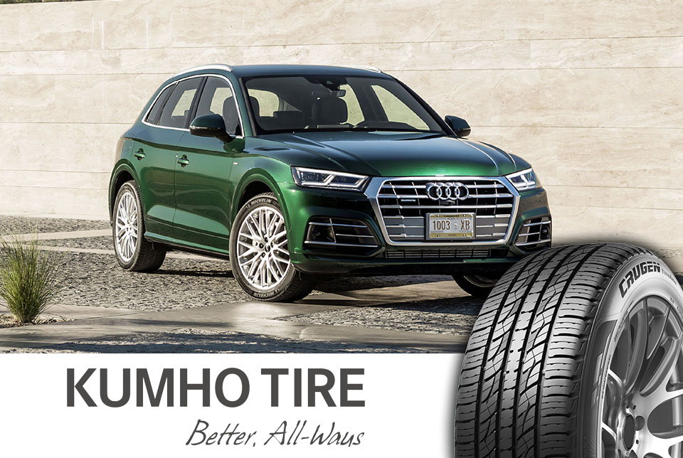 Audi picks Kumho Crugen as 19-inch optional OE fitment for Q5 SUV