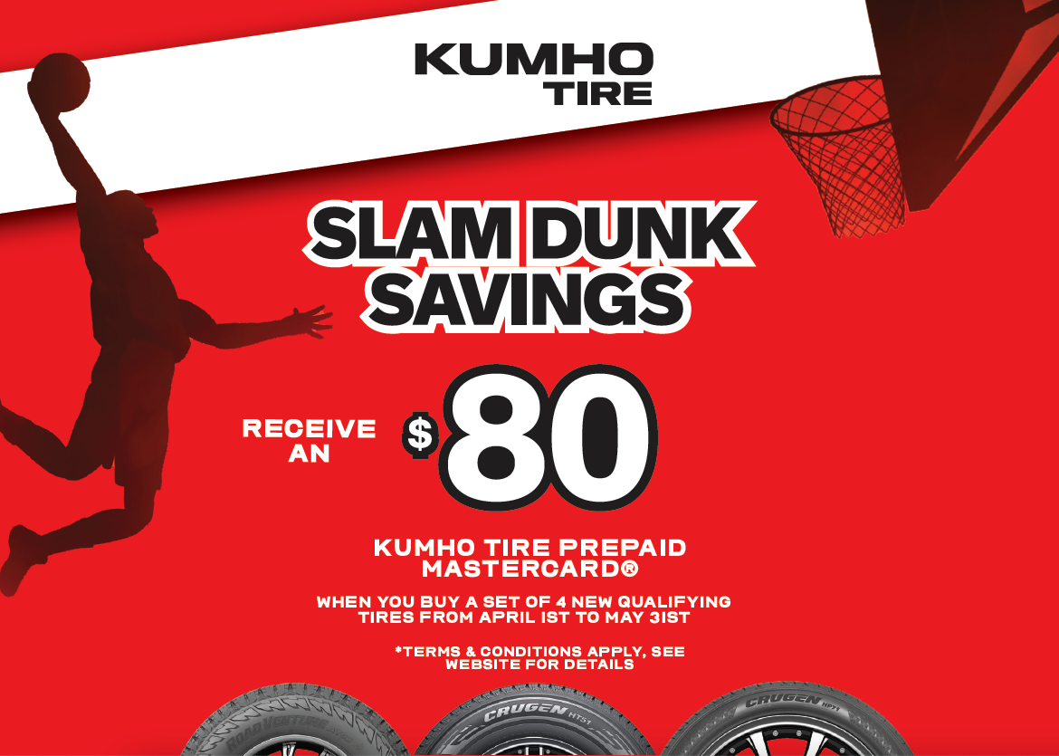 IDEA award rolls in for Kumho's Smasher and Sealant tires, image size:1170x835