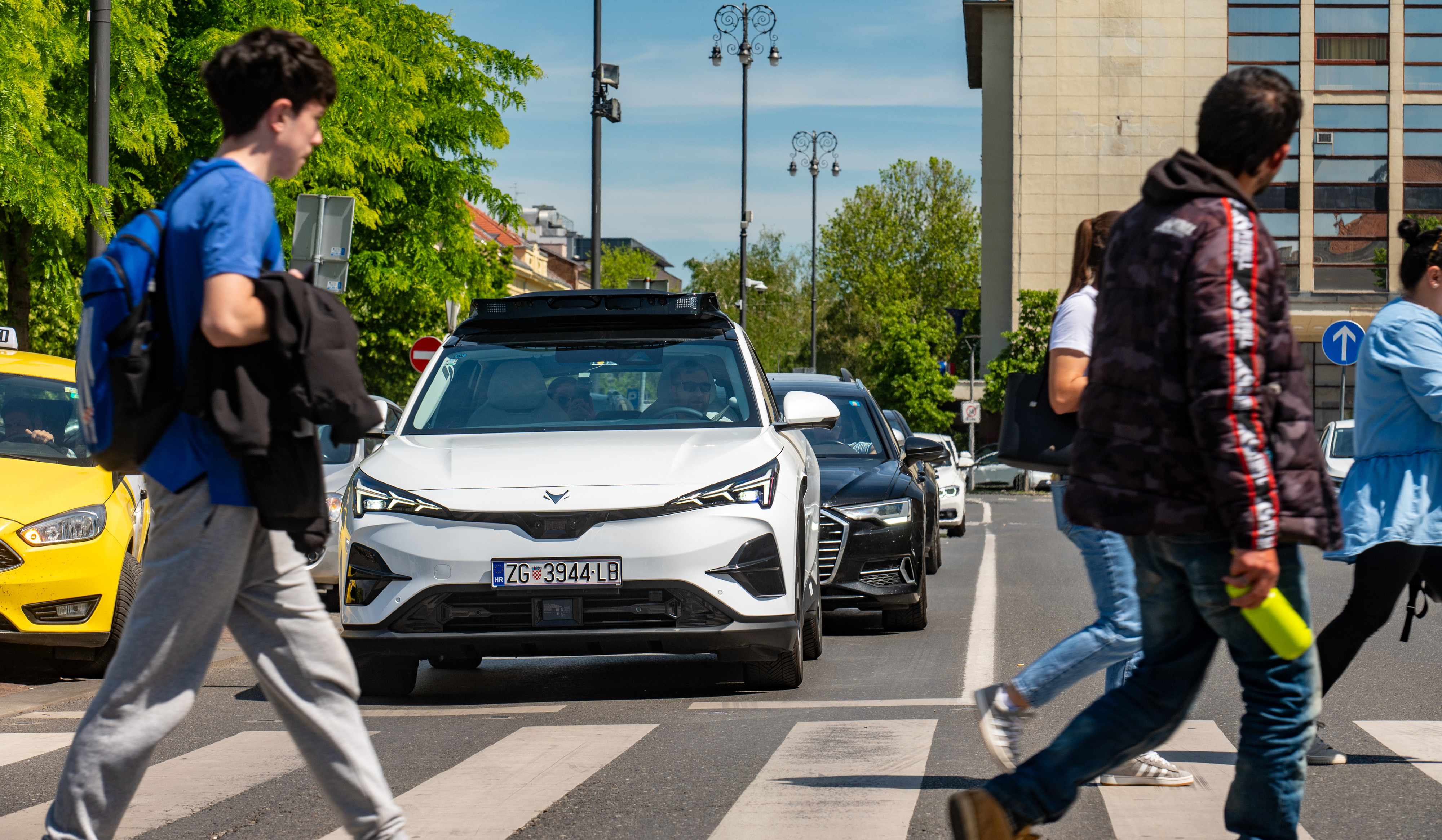 Europe’s first robotaxi service is underway in Croatia at €1.99 a ride