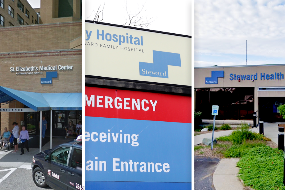 Stewarding Signage Steward Health signs definitive agreements to sell 4 hospitals - Modern ...