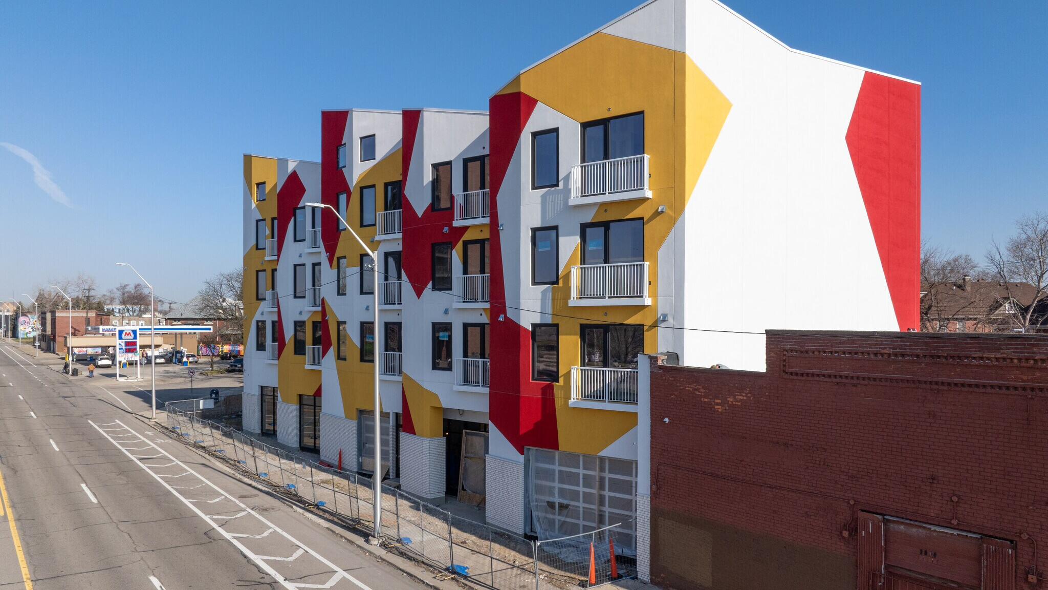 アート・デザイン・音楽 Innovative Apartment Buildings Art-focused apartment building opens in Detroit's Woodbridge