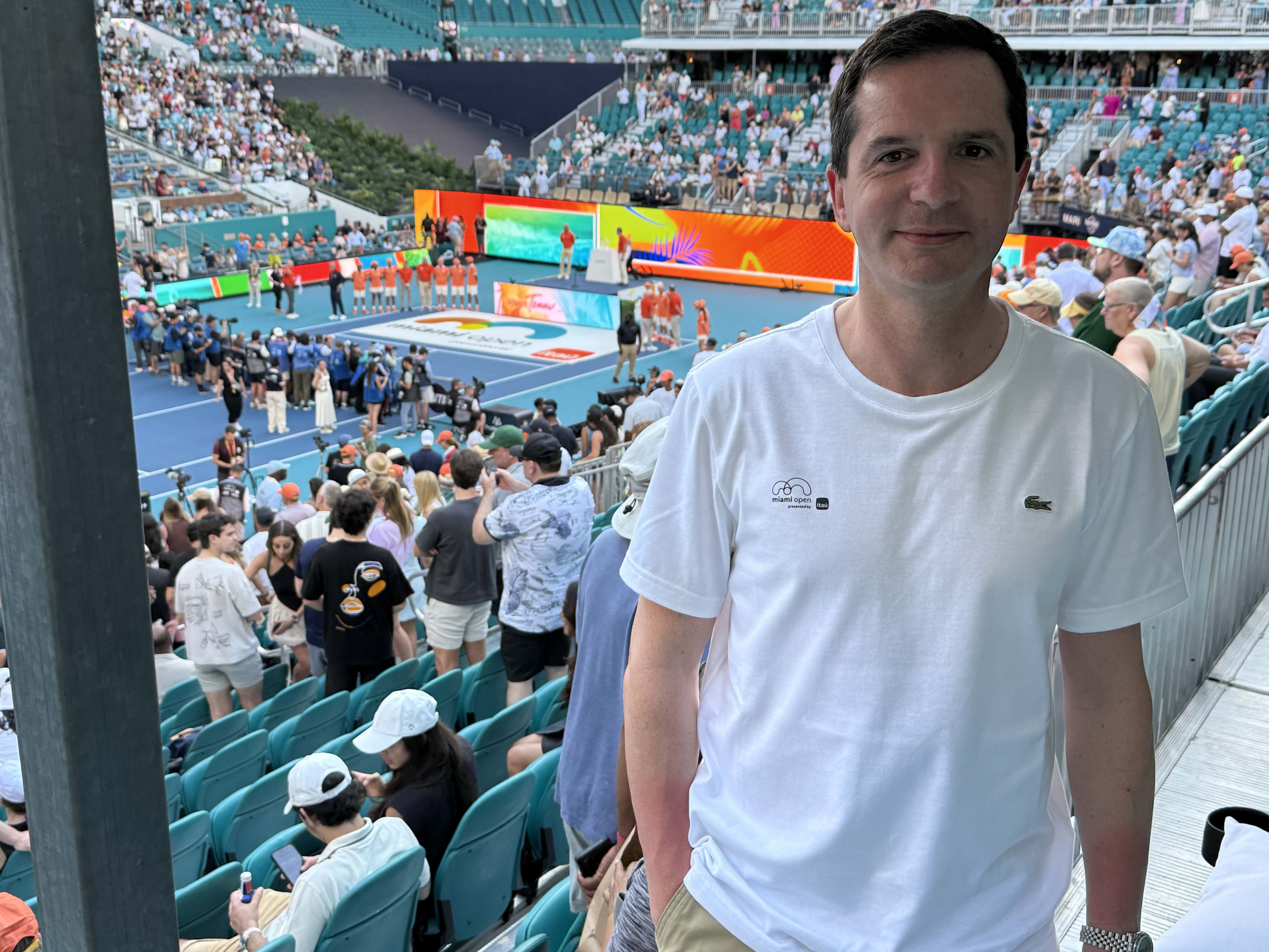 Love-all: Pirelli’s Zanardo offers insight on Miami Open partnership