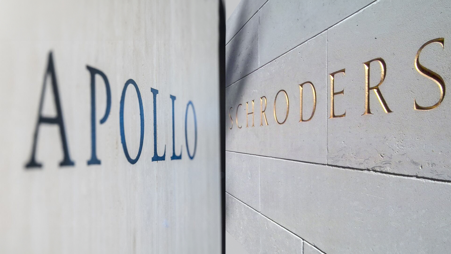 Apollo in early talks with Schroders for private markets partnership -  Pensions & Investments