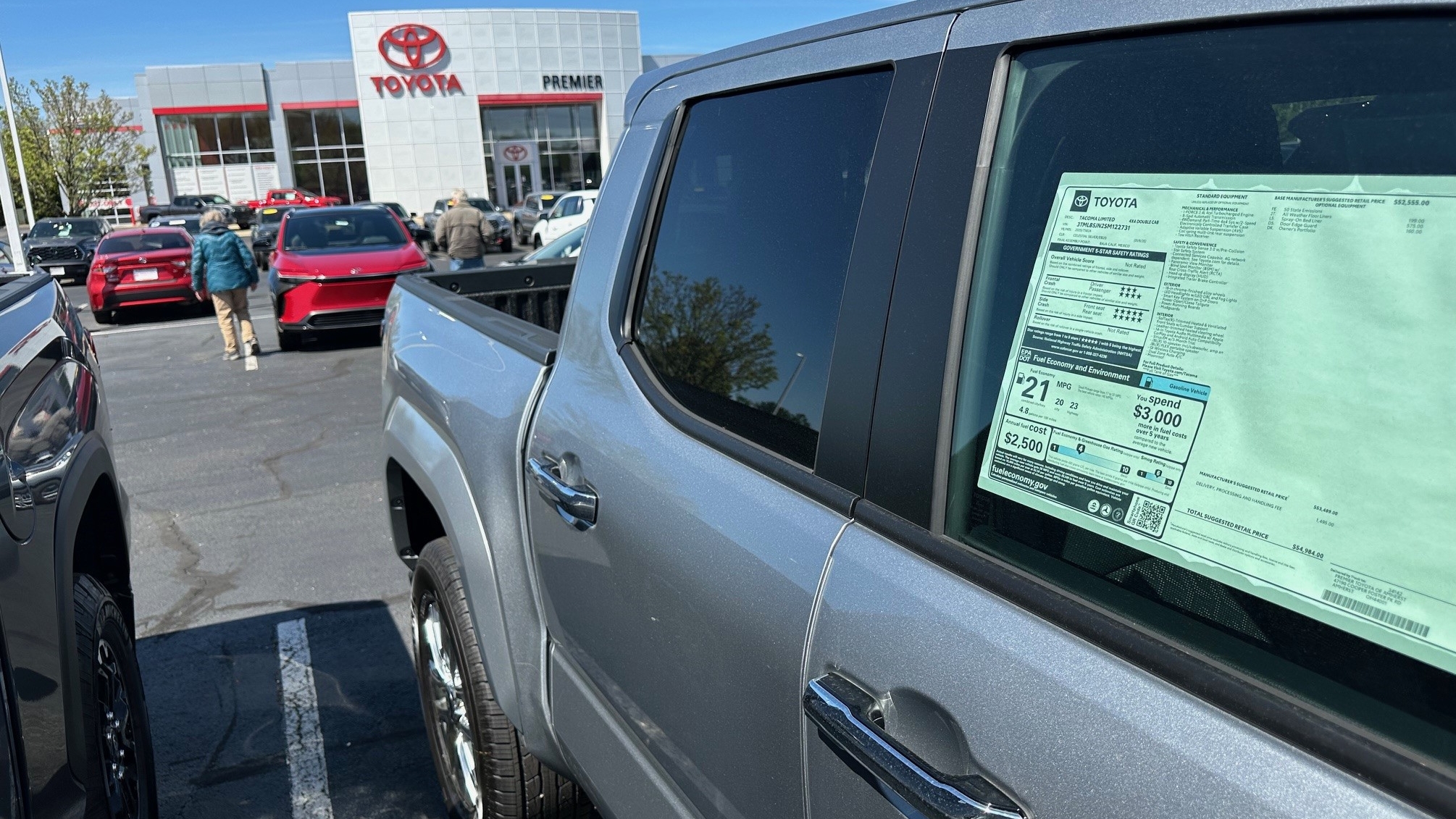 Tariff News Creates Flood On Buyers At Car Dealerships In April