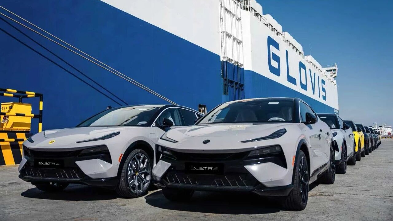Geely becomes first Chinese automaker to export EVs to Canada, with 18 Lotus Eletre en route to dealers