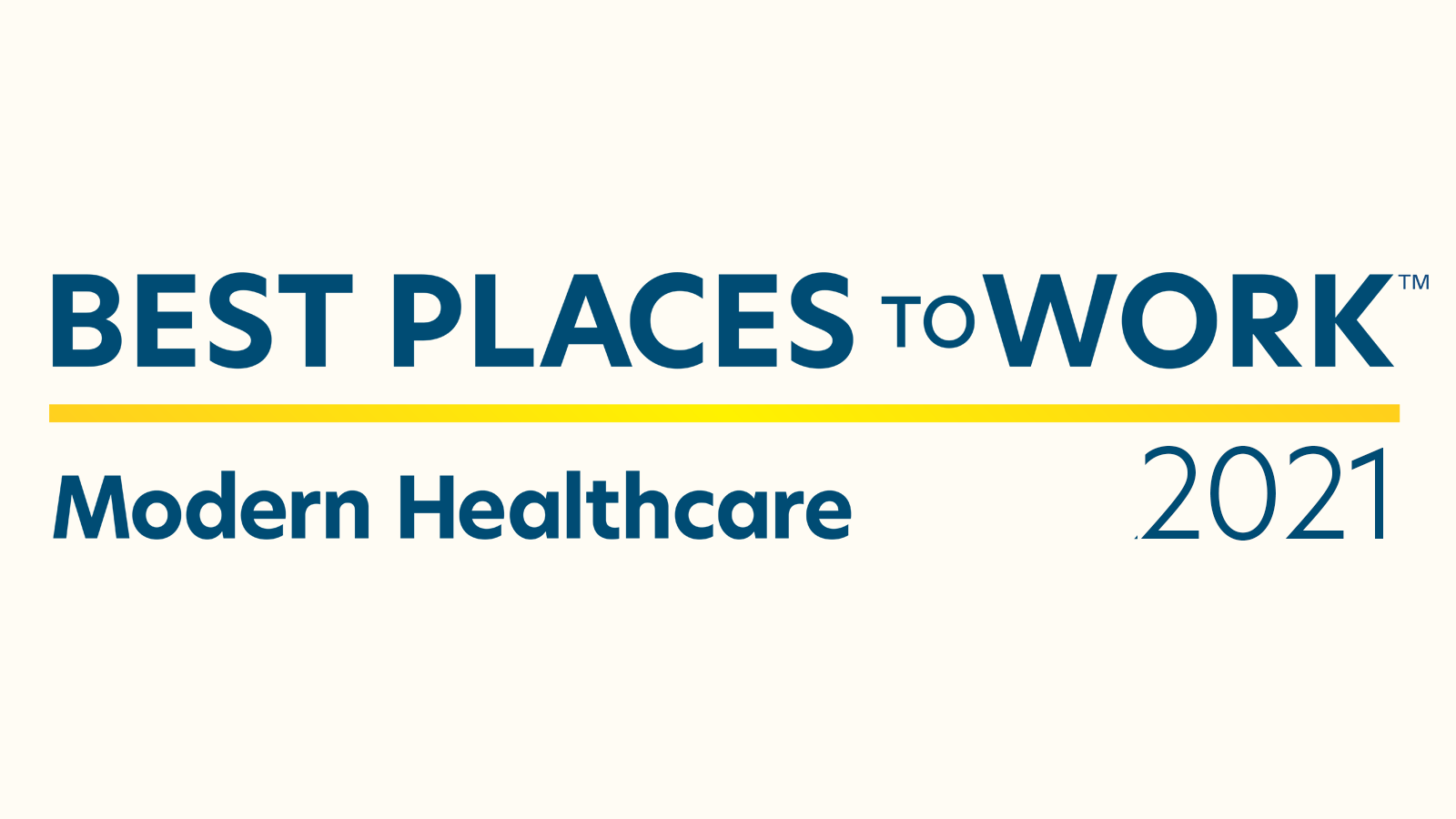 BEST HEALTHCARE COMPANIES TO WORK FOR 2021 visual data 2