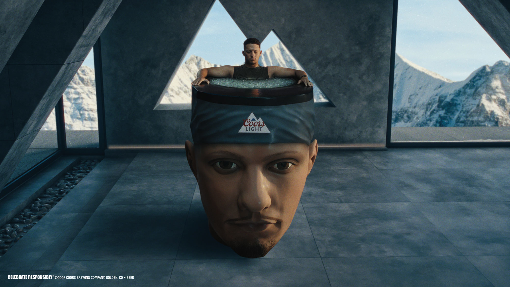 Coors Light made a cold plunge in the shape of Patrick Mahomes’ head
