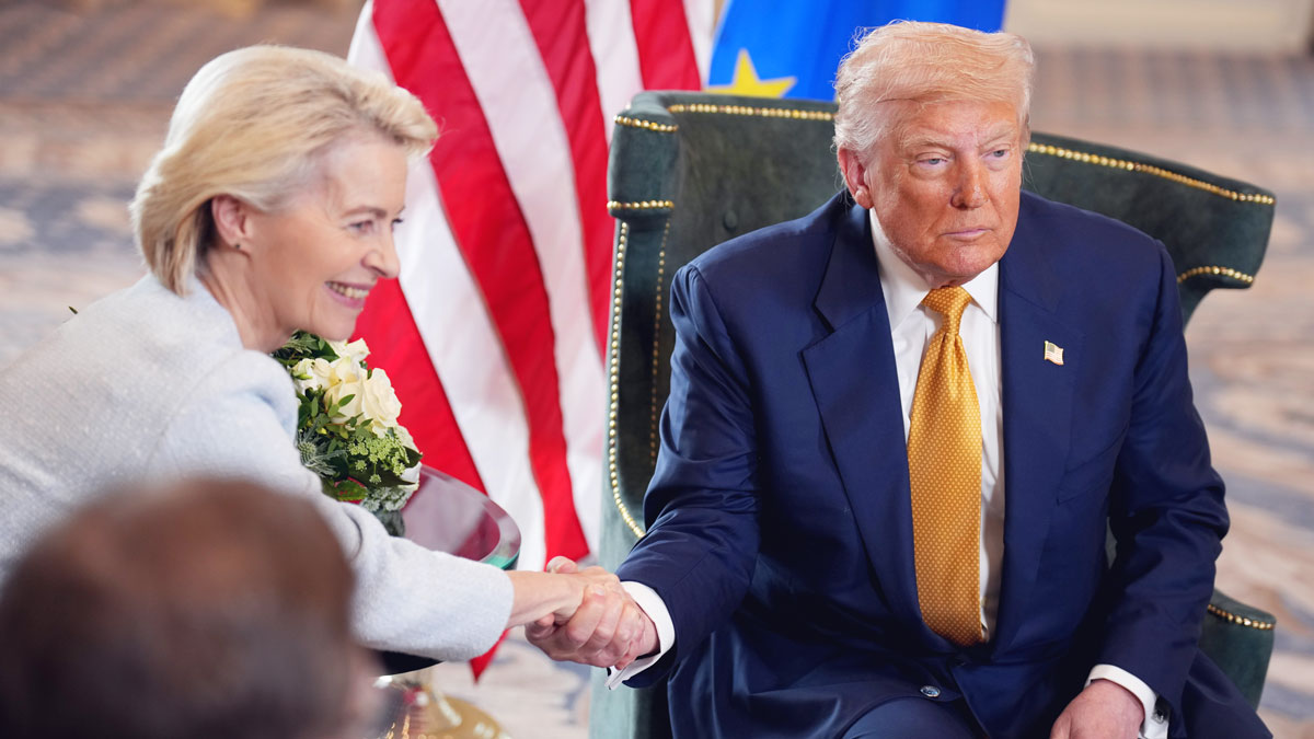 Die Führungskräfte der EU verteidigen US -Deal als deutsche Branchenstimmen, die sich Sorgen machen