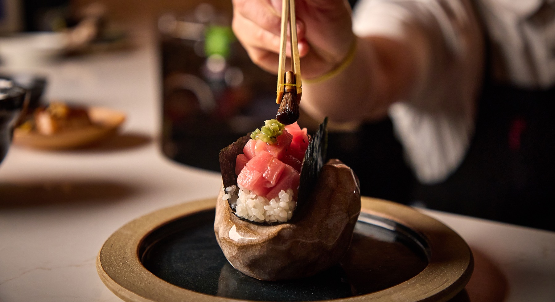 NORIKO 10SKINpro STICK NORIKO5個セットバラ売り可能 The Dining Table recommends: Noriko Handroll Bar - Crain's Chicago
