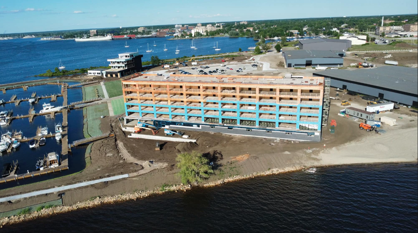 Adelaide Pointe developer scrambles to resolve loan default - Crain's ...