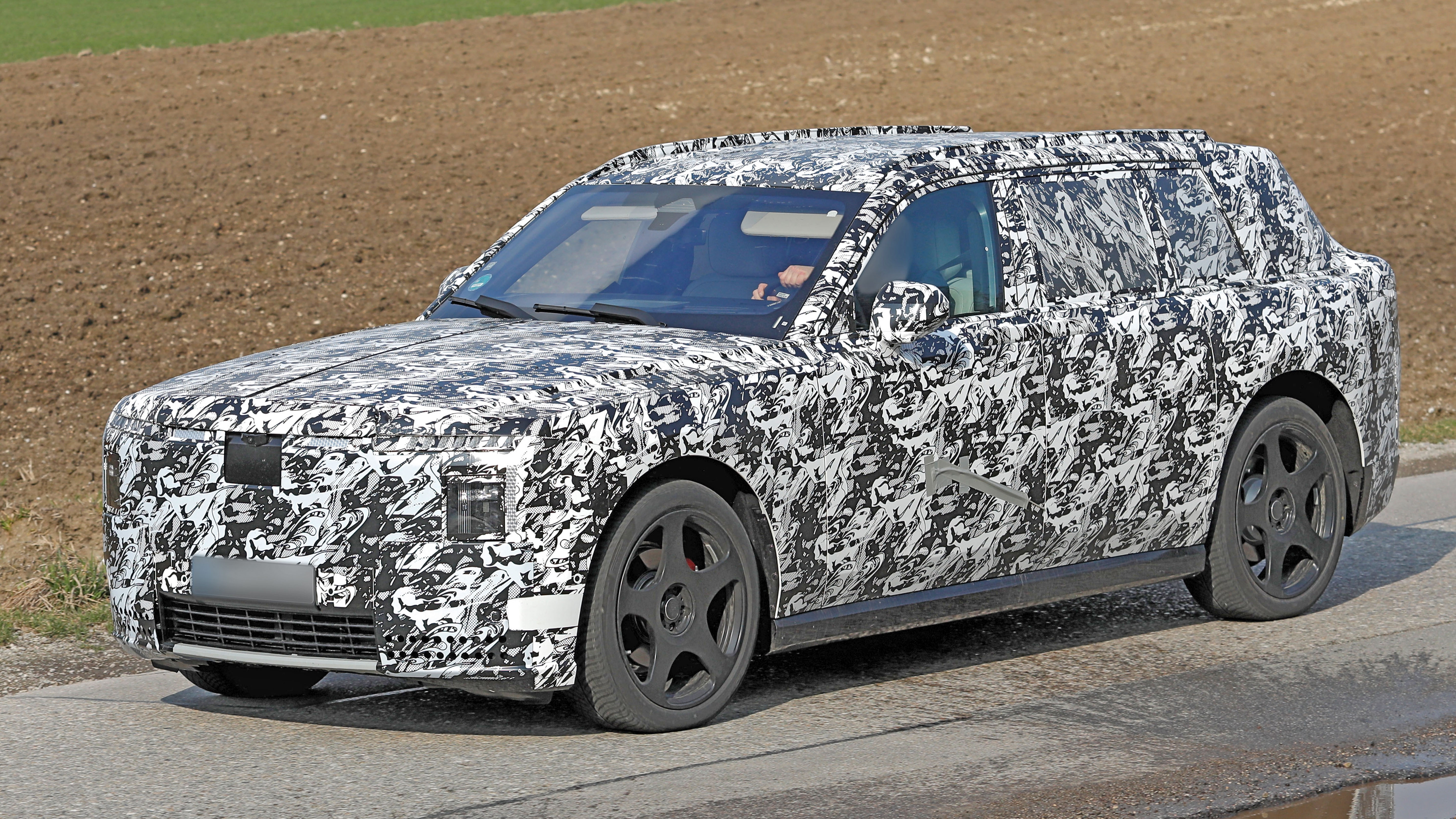 Rolls-Royce electric SUV, brand’s second EV, takes shape